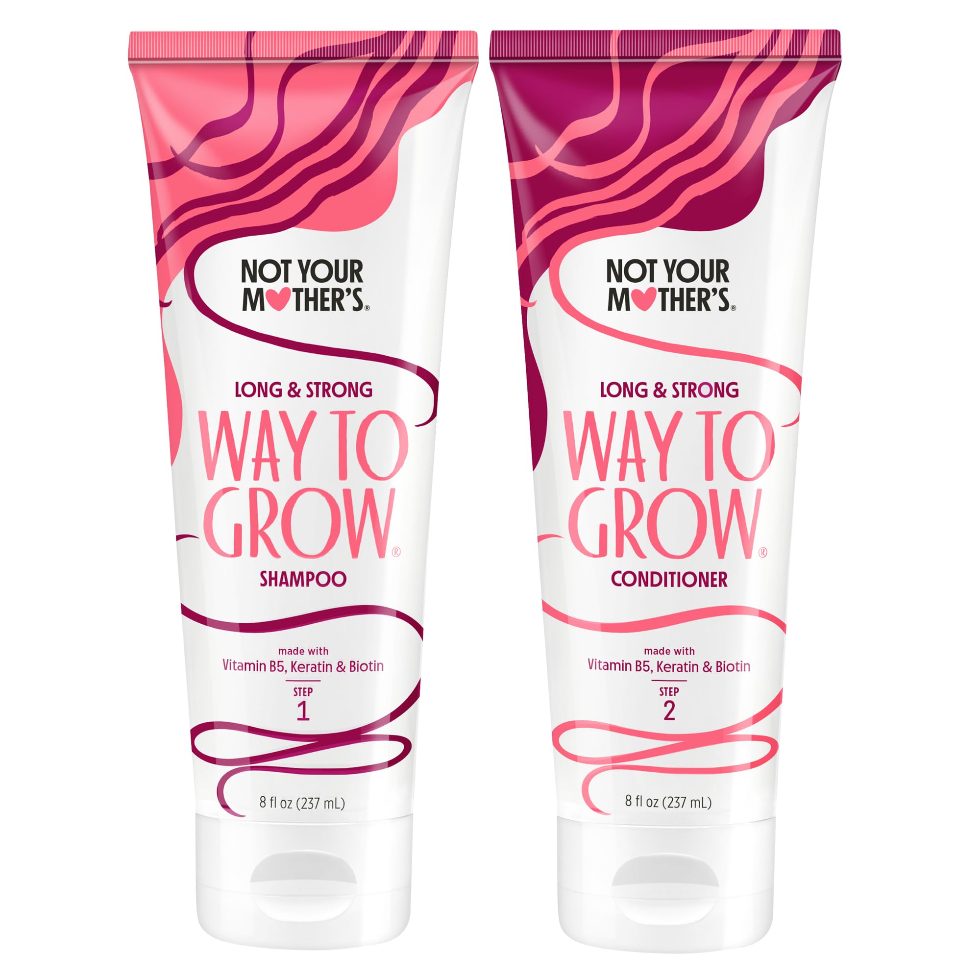 Not Your Mother's Way to Grow Shampoo and Conditioner (2-Pack) - 8 fl oz - Ideal for All Hair Types - Helps Cleanse, Moisturize,