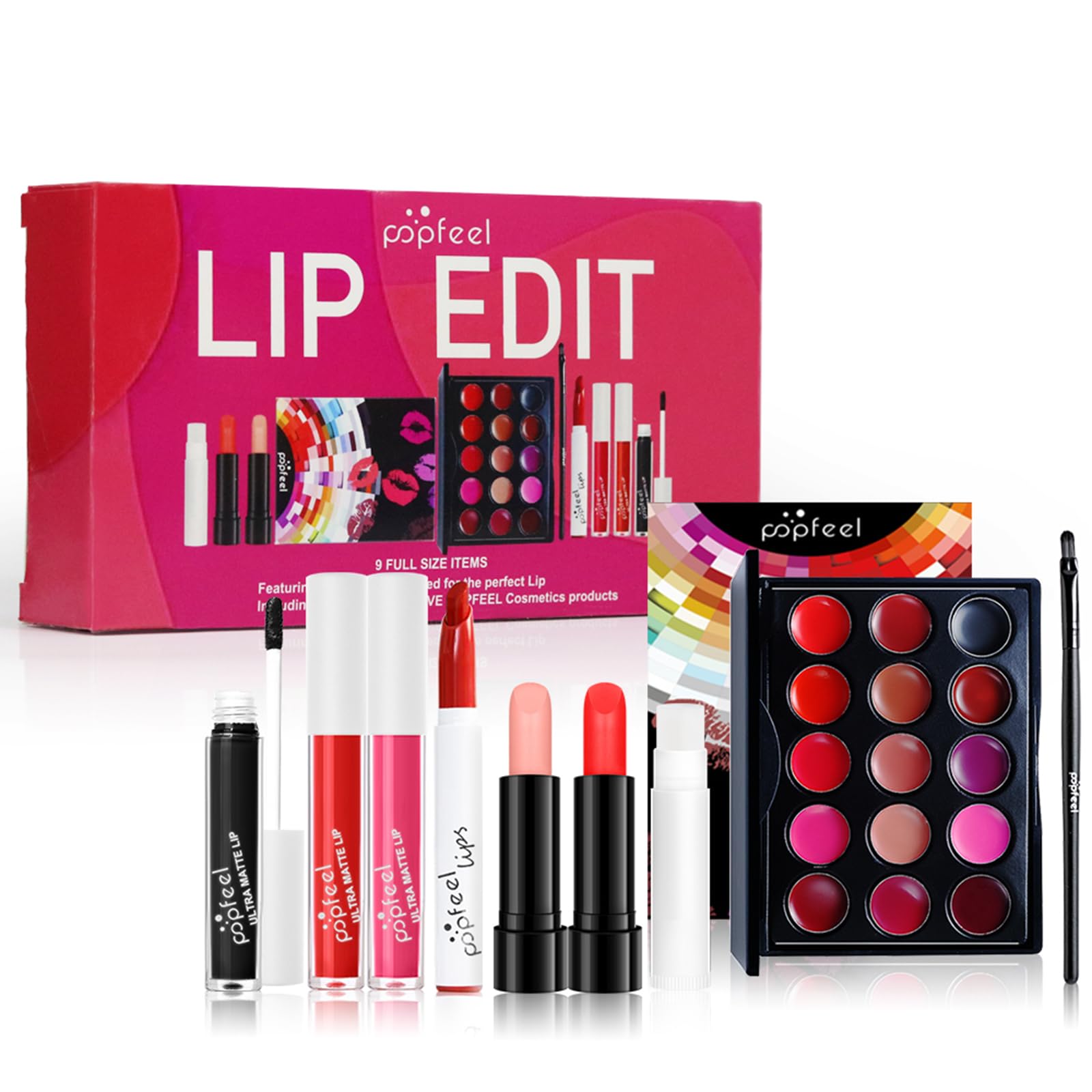 FantasyDay All in One Makeup Kit for Women Full Kit Girls Makeup Gift Sets Xmas Essential Bundle Include Eyeshadow Palette Lipst