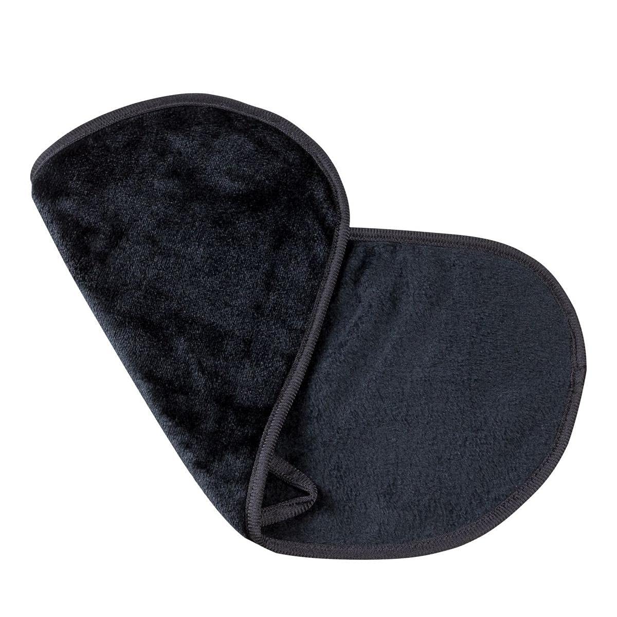 Makeup Remover Cloth Cleansing Towel - Chemical Free - Move Makeup Instantly With Just Water (3 Black)