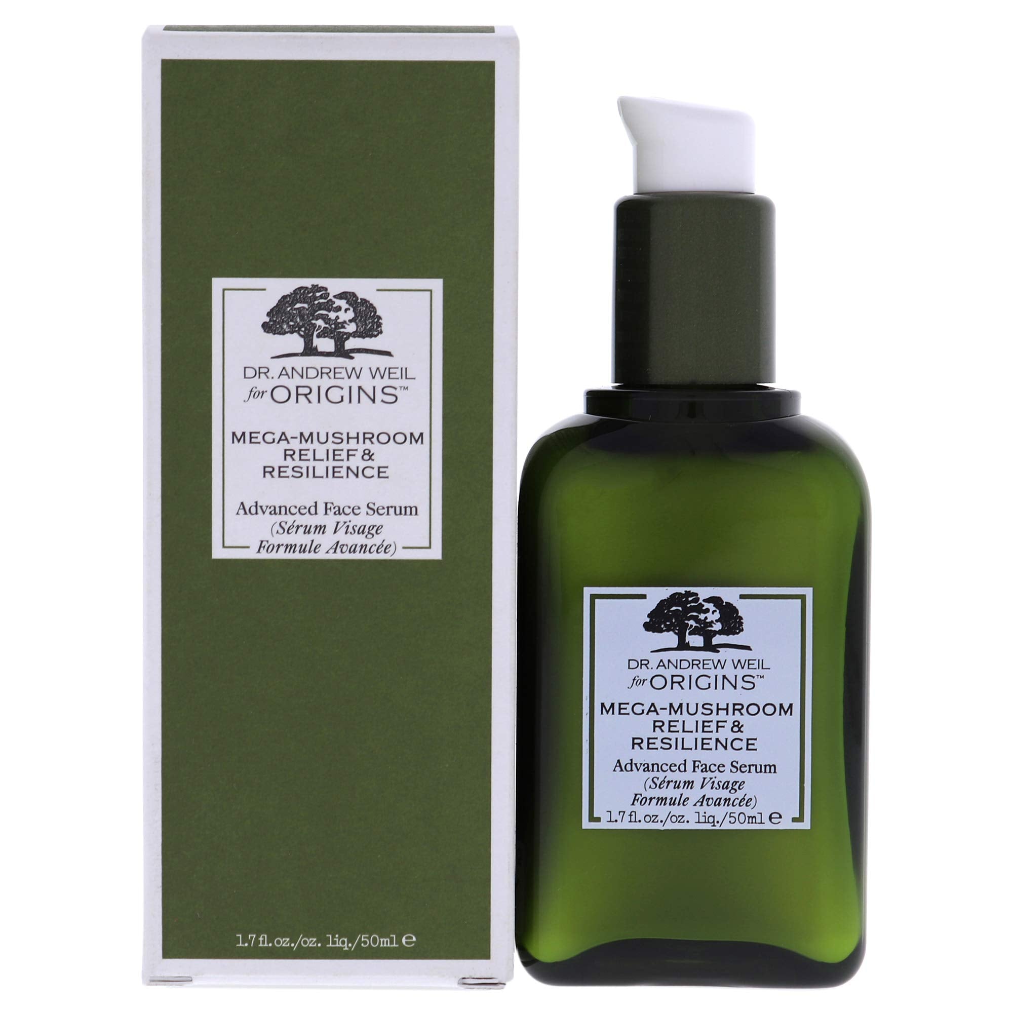 Origins Dr. Weil Mega-Mushroom Relief & Resilience Advanced Face Serum, 1.7 fl. oz.