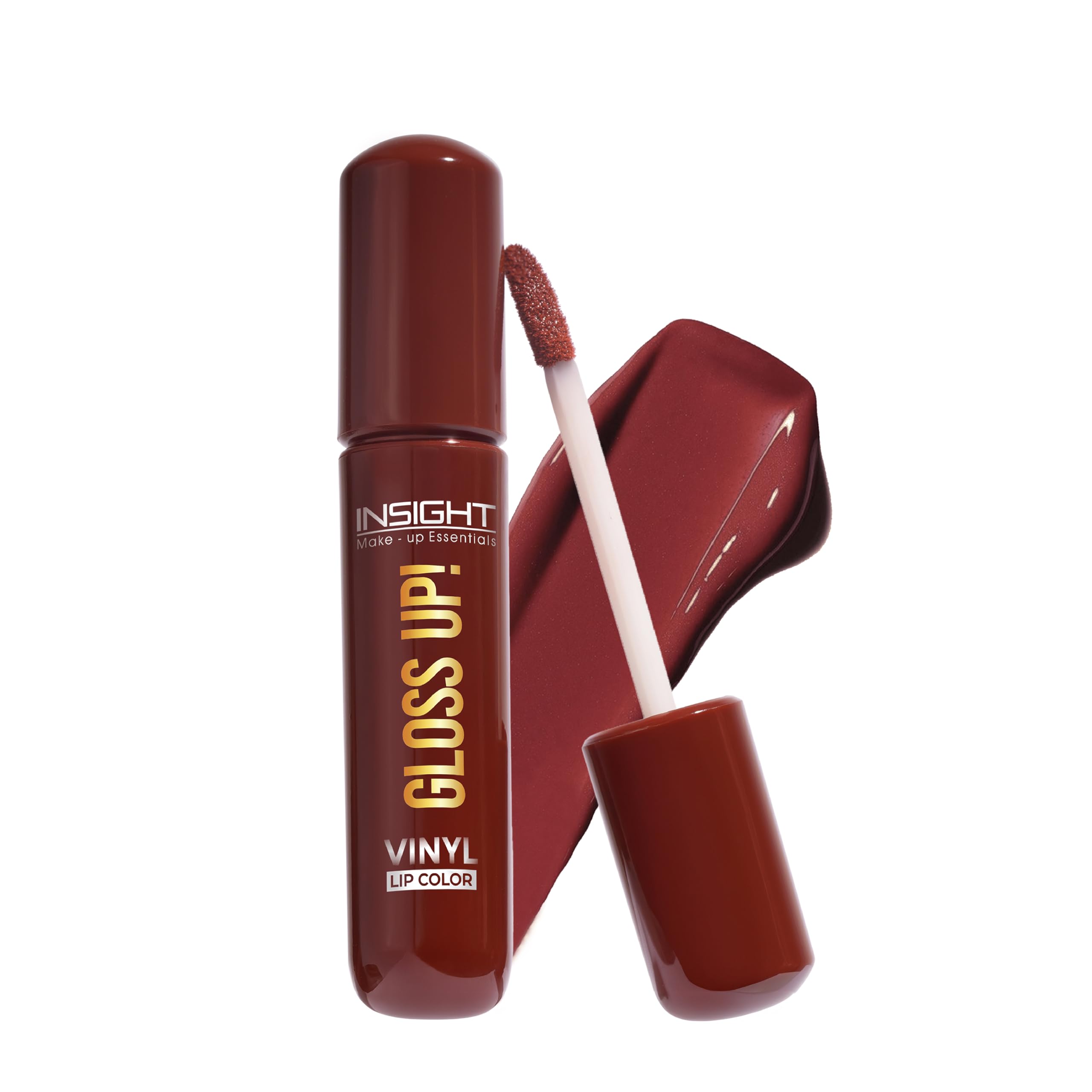 Insight Gloss Up Lip Color  Spiced Caramel | HighGloss Finish | NonTransfer | Smudge Proof | Rich Pigmentation | Lightweight,