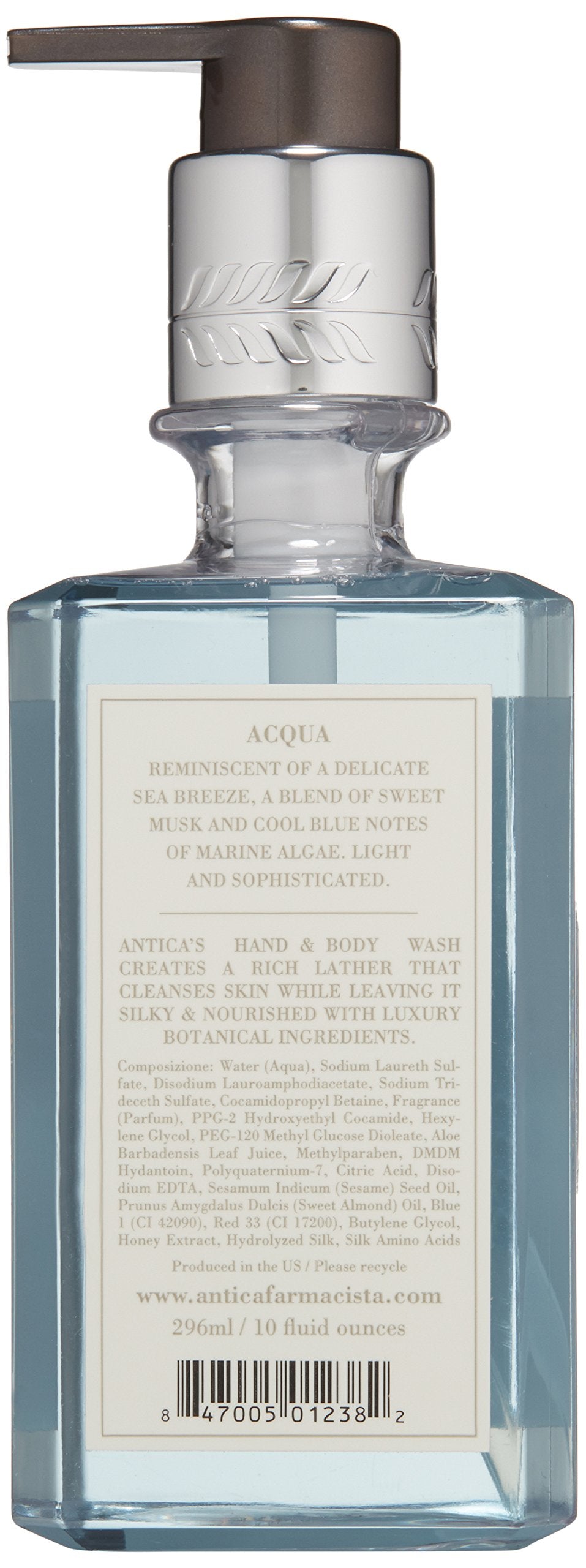 Antica Farmacista Acqua Hand And Body Wash, 10 Fl Oz