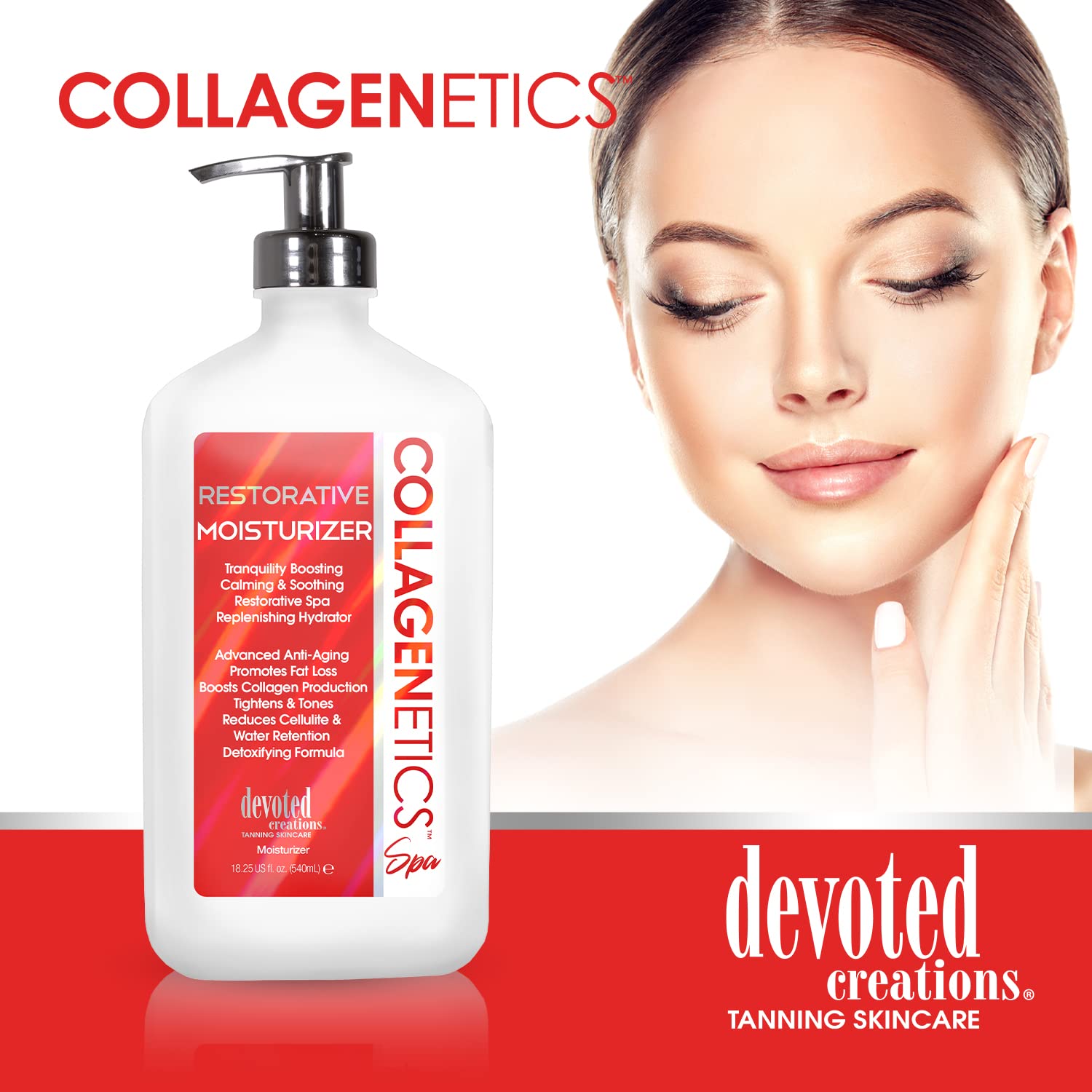Devoted Creations Collagenetics Spa Restorative Moisturizer 18.25 Oz