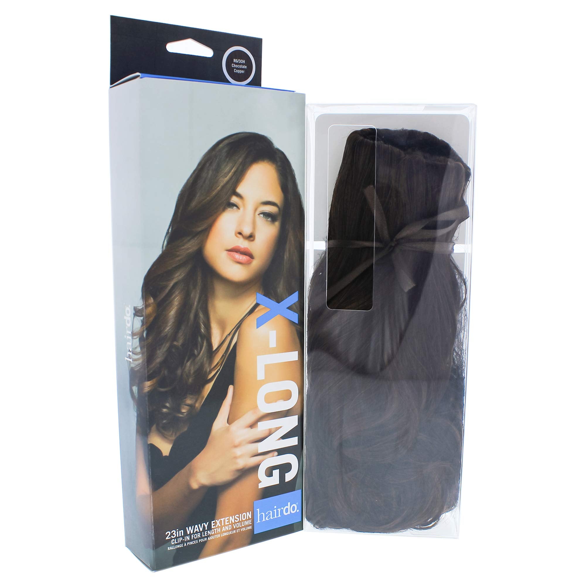 Wavy Extension - R6 30H Chocolate Copper By Hairdo For Women - 23 Inch Hair Extension