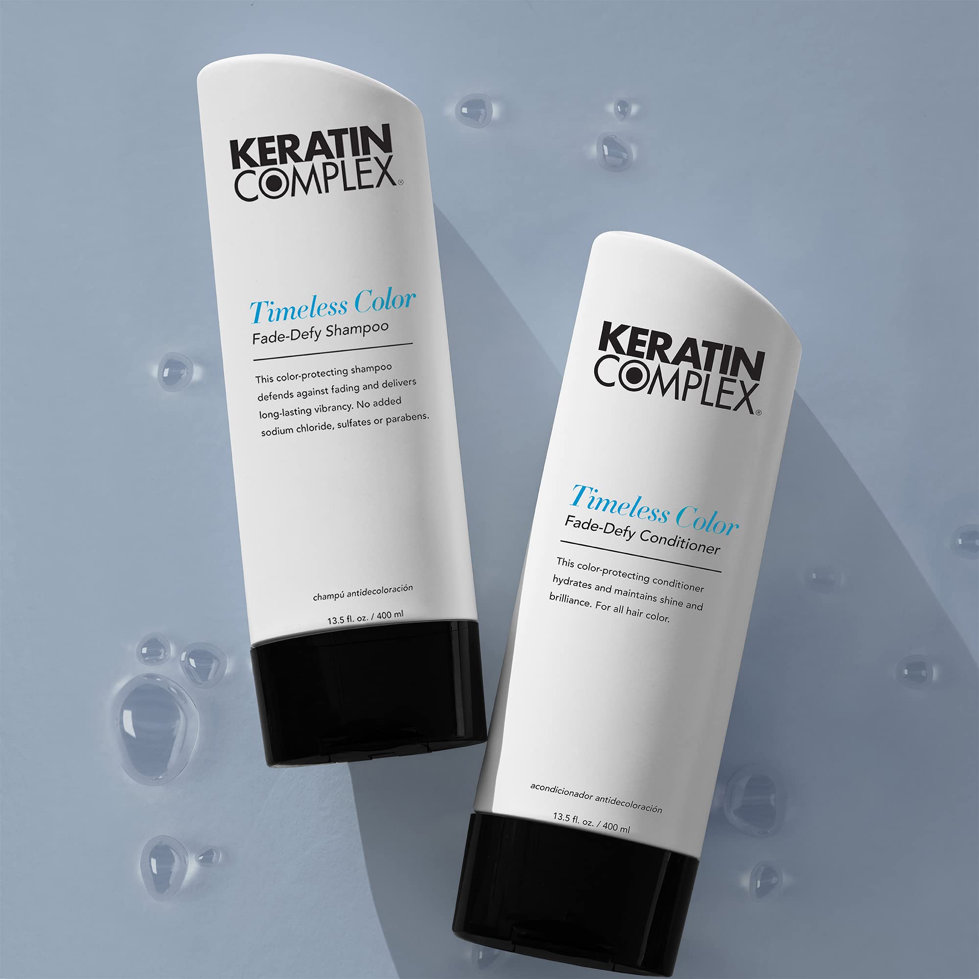 Keratin Complex - Timeless Color Fade-Defy Shampoo - 33.8 Fl Oz
