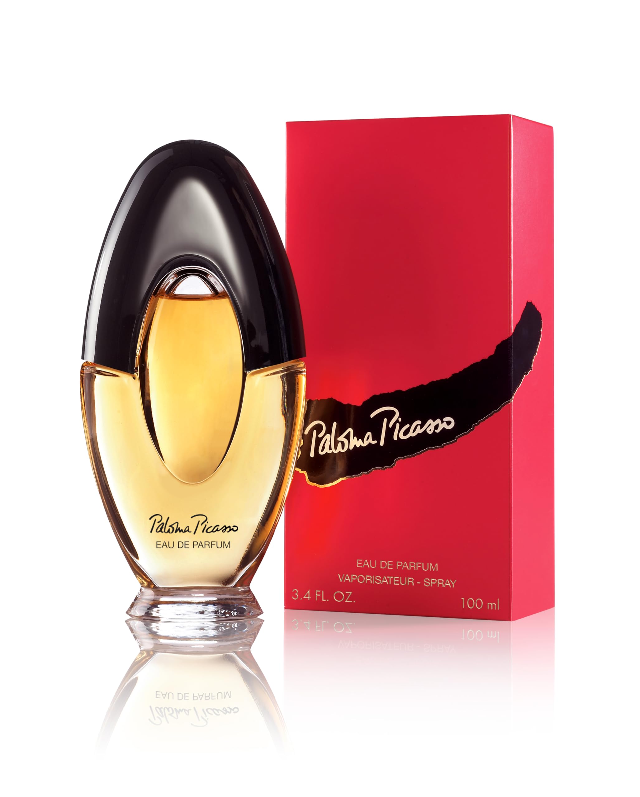 Paloma Picasso, Eau de Parfum for Women With Notes of Bergamot, Rose & Amber, 3.4 Fl. Oz.