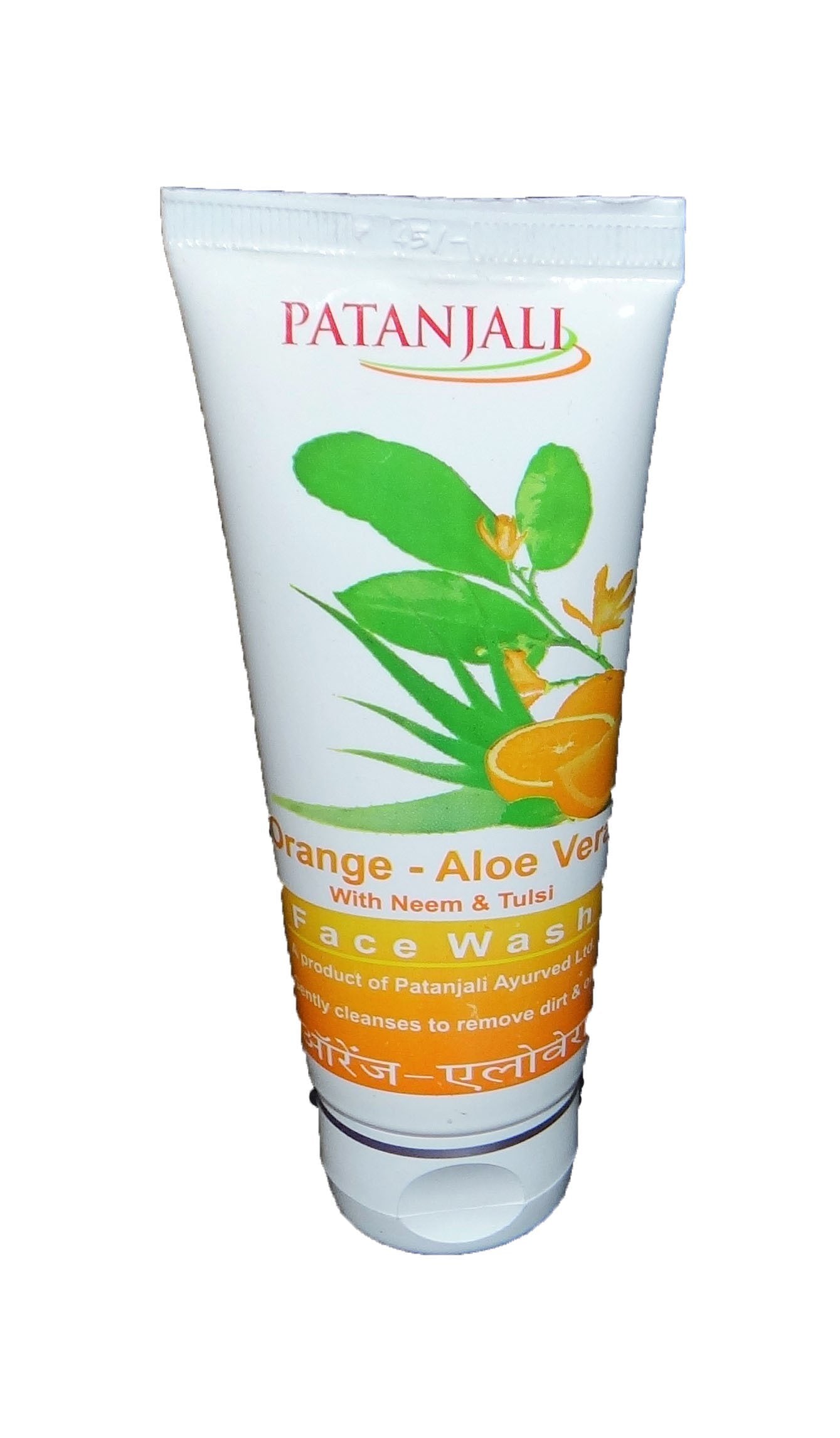 Patanjali Orange Aloevira Face Wash 60G