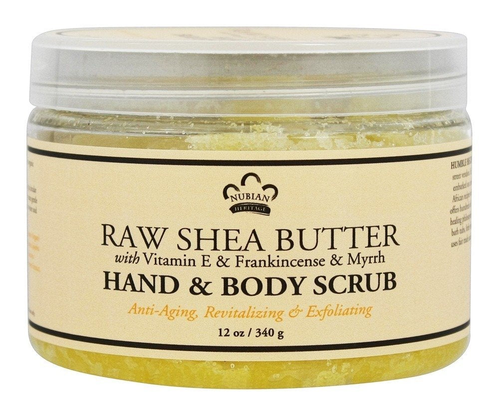 Nubian Heritage Scrub Bath Raw Shea Frkns