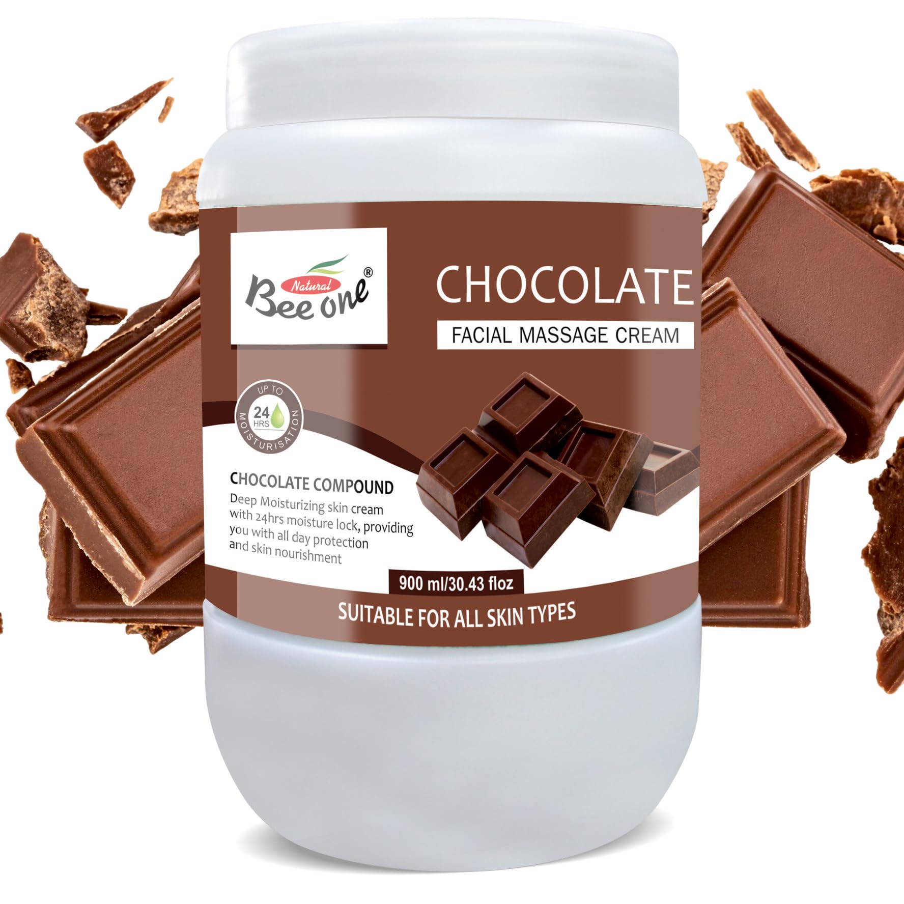 Beeone Chocolate Massage Cream 900 Ml