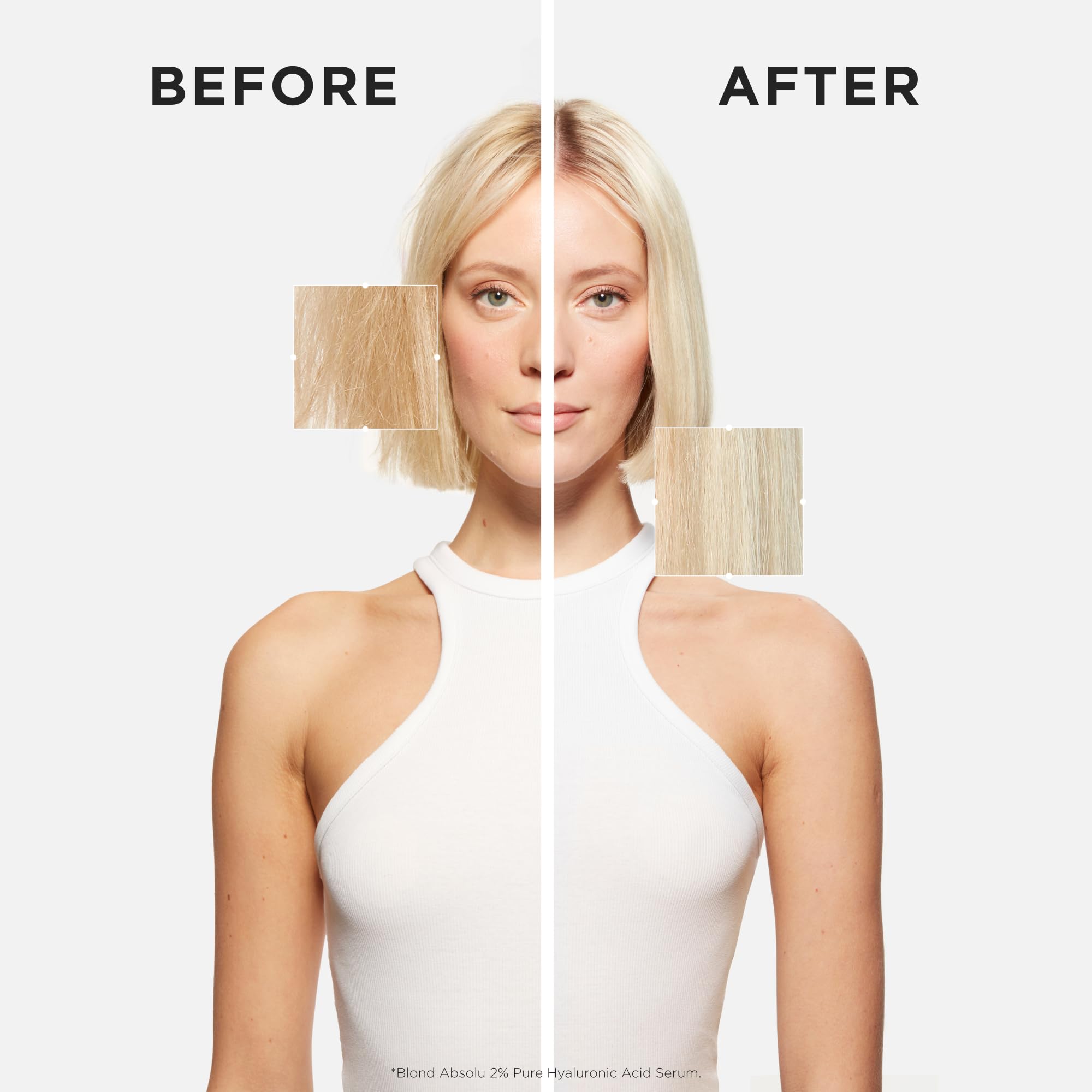 KERASTASE Blond Absolu Hyaluronic Acid Hair Serum  Repairs Damaged Hair & Soothes Scalp  Instantly Hydrates & Adds Shine  2% Hya