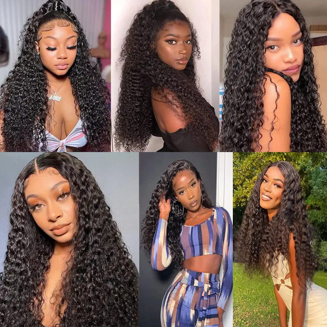 12A Brazilian Virgin Hair Pineapple Deep Wave 3 Bundles 16'' 16'' 16'' 300G Virgin Brazilian Remy Deep Wave Human Hair Bundles 1