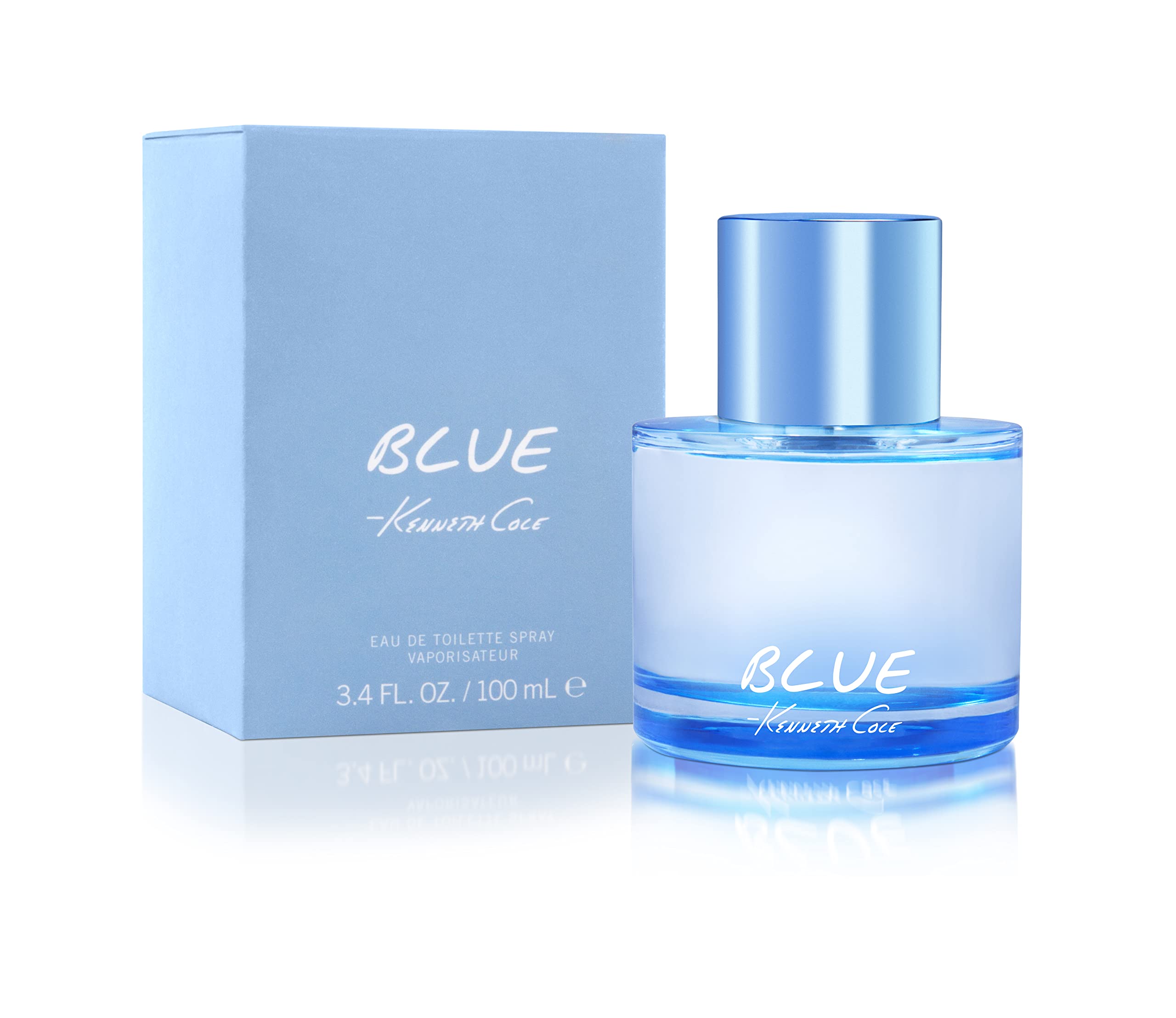 Kenneth Cole Blue By Kenneth Cole, 3.4 Oz Eau De Toilette Spray For Men