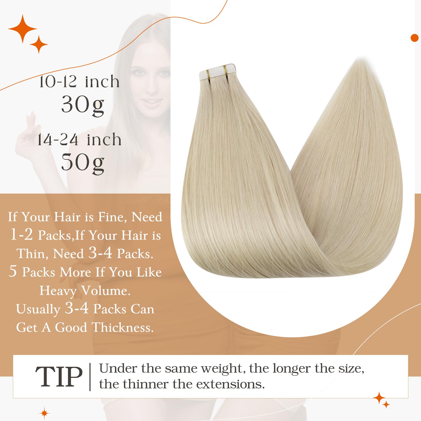 Full Shine Tape In Real Hair Extensions Blonde Real Human Hair 10 Inch Tape In Extensions Human Hair For Women 30 Gram 20 Pcs Do