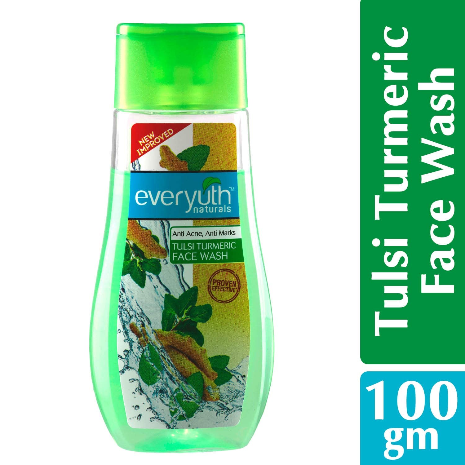 Everyuth Naturals Anti Acne Anti Marks Tulsi Turmeric Face Wash, 100G