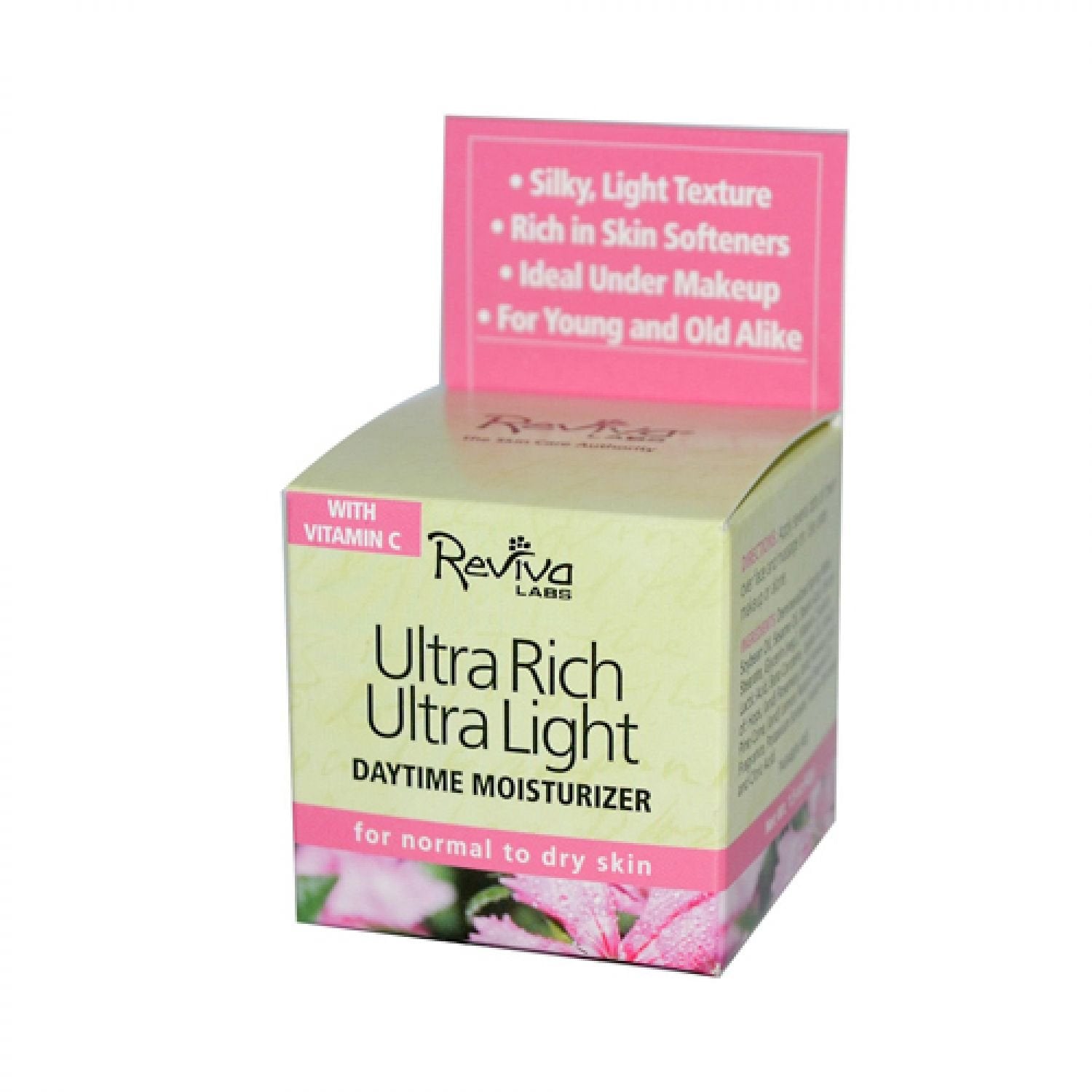 REVIVA LABS Day Moisture Ultra Rich Facial, 1.5 FZ