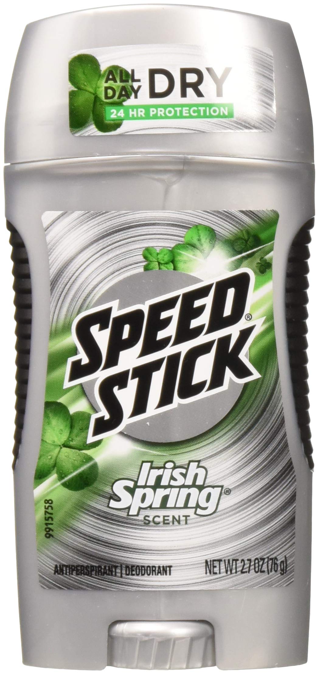 Speed Stick Original Antiperspirant & Deodorant, Irish Spring 2.70 oz (Pack of 3)