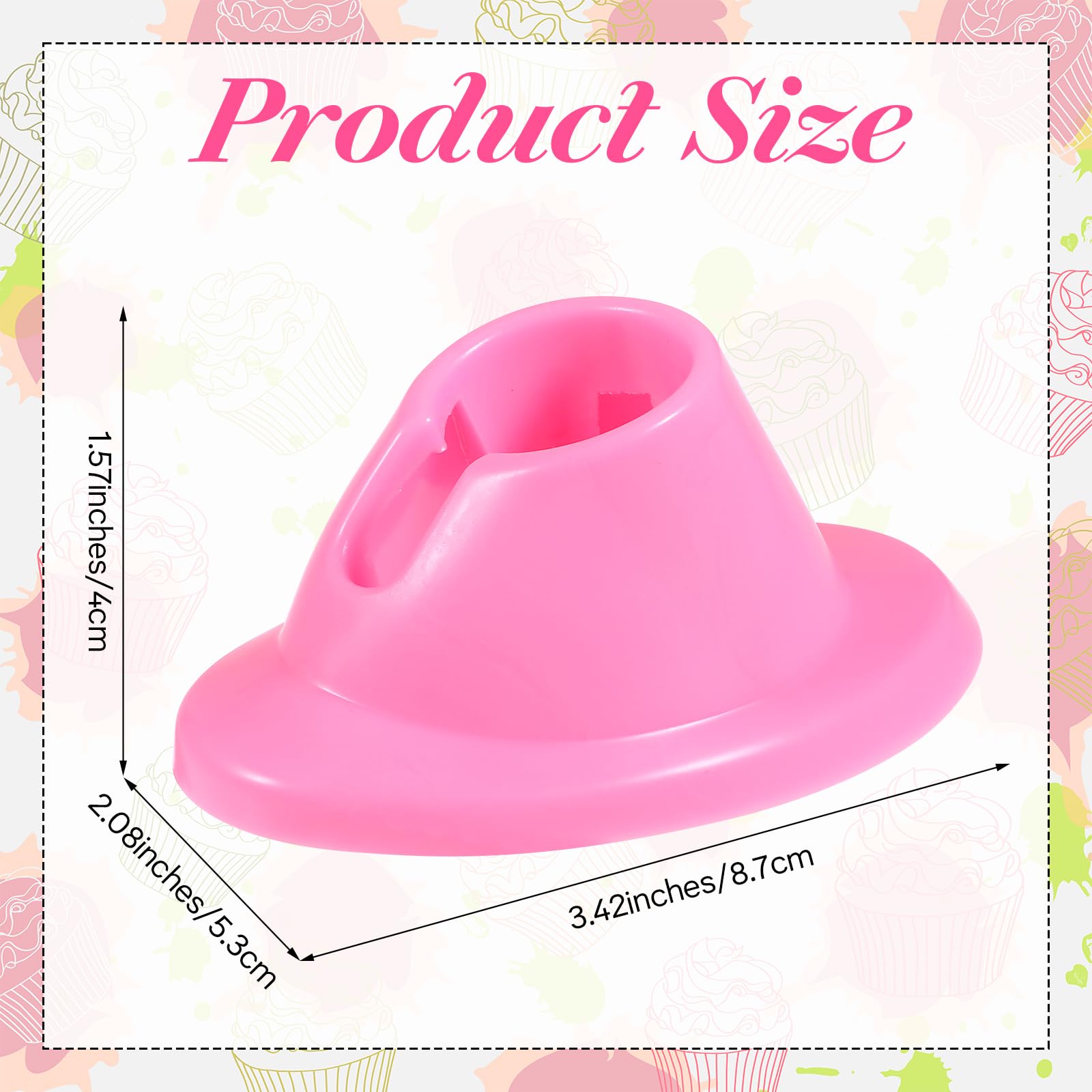 Gjinxi 4PCS Soft Rubber Nail Polish Bottle Holder, Nail Polishes Stand, Anti-spill Bottle Stand, Painting Manicure Display Tools