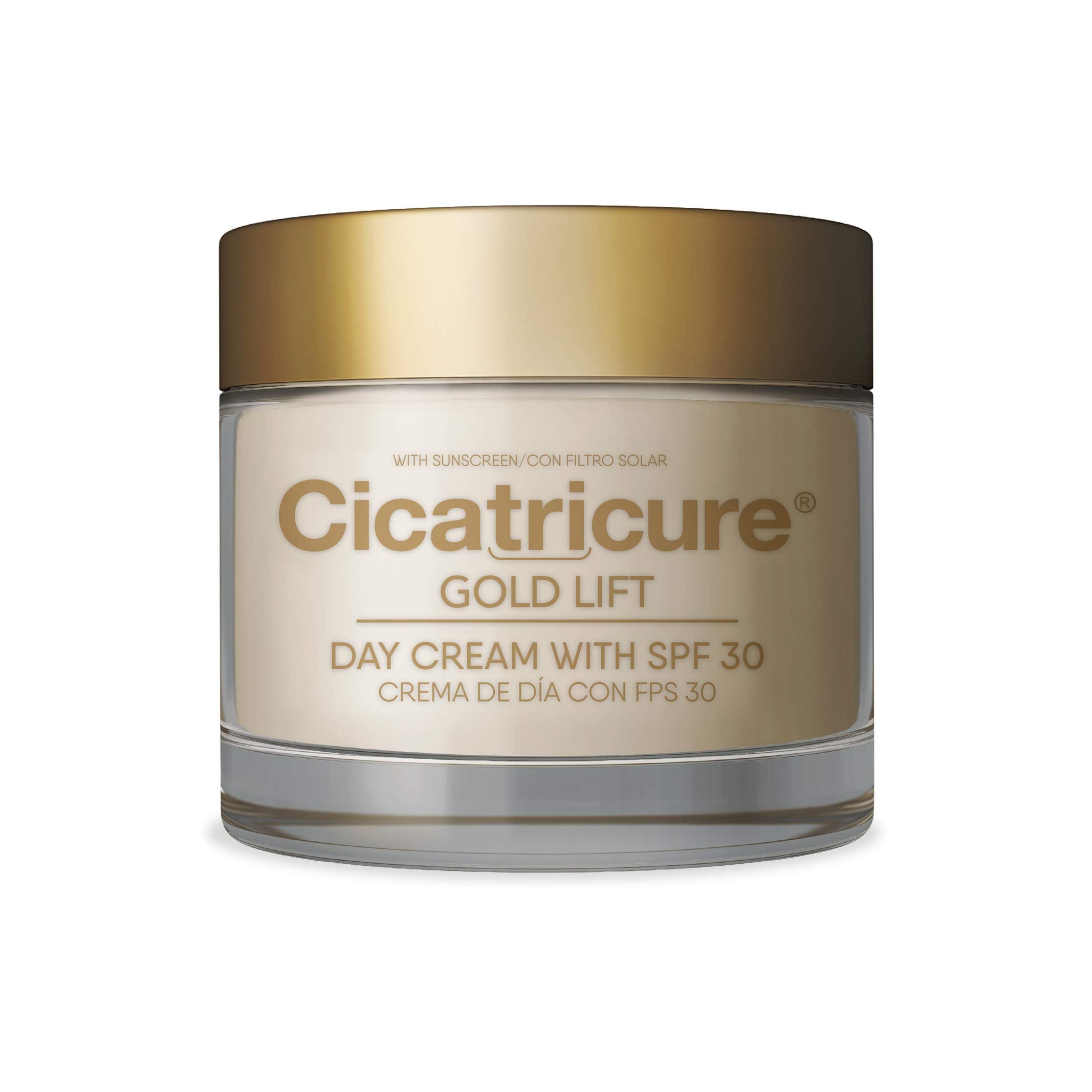 Cicatricure Gold Lift Anti Aging Day Cream, Firms, Nourishes And Contours Skin With Spf 30, 3-Pack