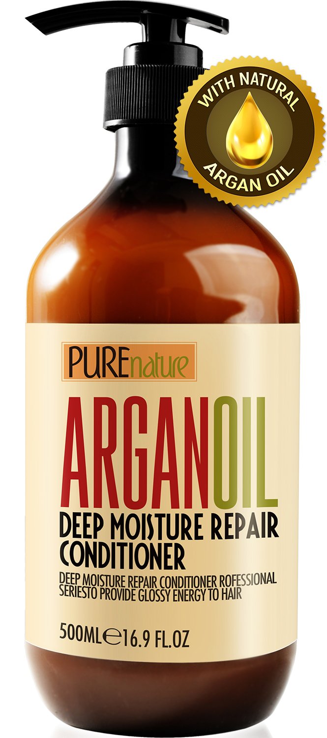 Moroccan Argan Oil Conditioner - Sulfate Free Products For Women And Men - Deep Moisturizing For Dry, Curly, Colored, Damaged Ha