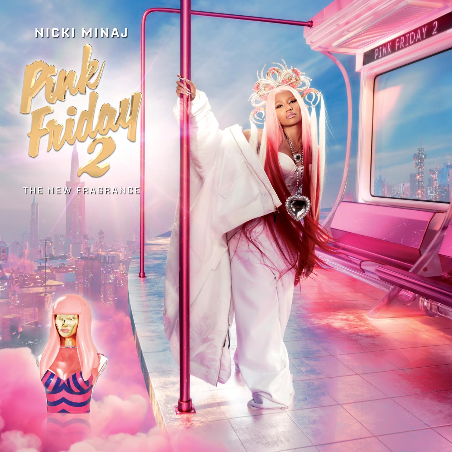 Nicki Minaj Pink Friday 2 - Eau de Parfum Spray Pen - Floral Woody Musk Fragrance - Women's Perfume