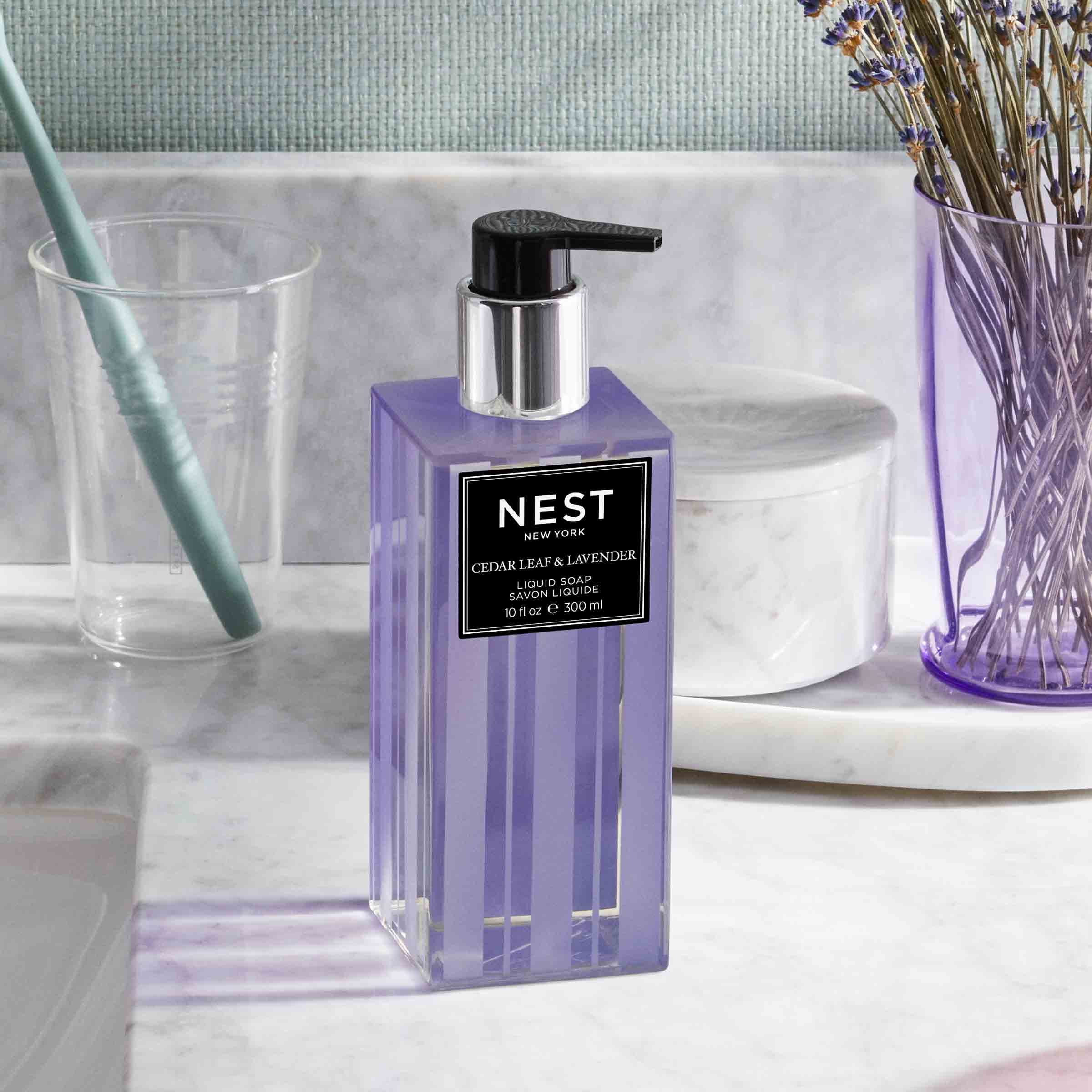 Nest New York Cedar Leaf & Lavender Liquid Hand Soap, 10 Fl Oz