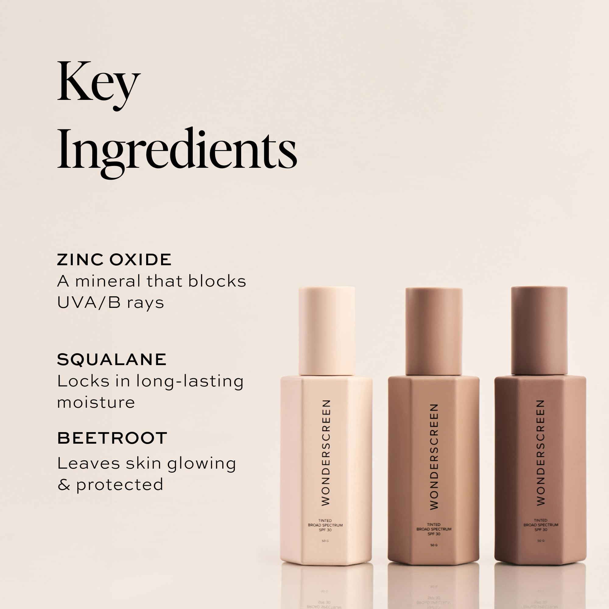 Dime Beauty Tinted Glow Wonderscreen Spf 30, Mineral Sunscreen For Face With 19% Zinc Oxide, Tinted Moisturizer With Spf, 50 G (