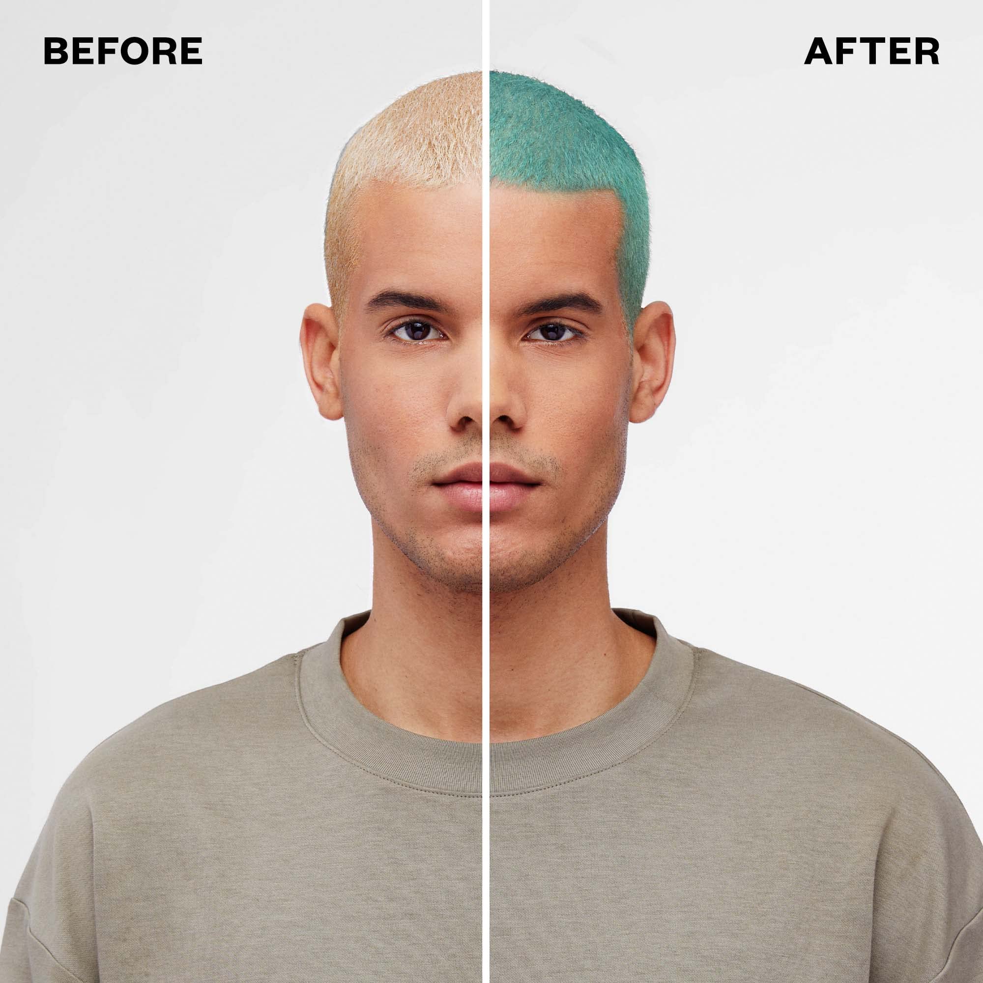 Igk Color Depositing Mask Seafoam - Pale Teal | Conditioning + Hydrate + Shine | Vegan + Cruelty Free | 6 Oz