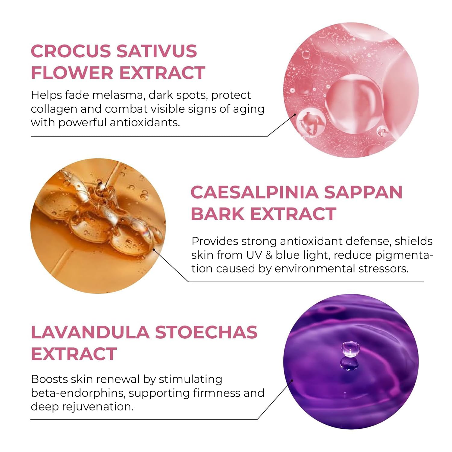 ABERA Saffron Serum For Melasma Treatment, Renewing for Face, Anti-Aging Treatment for Fine Lines & Wrinkles, High Potency Saffr