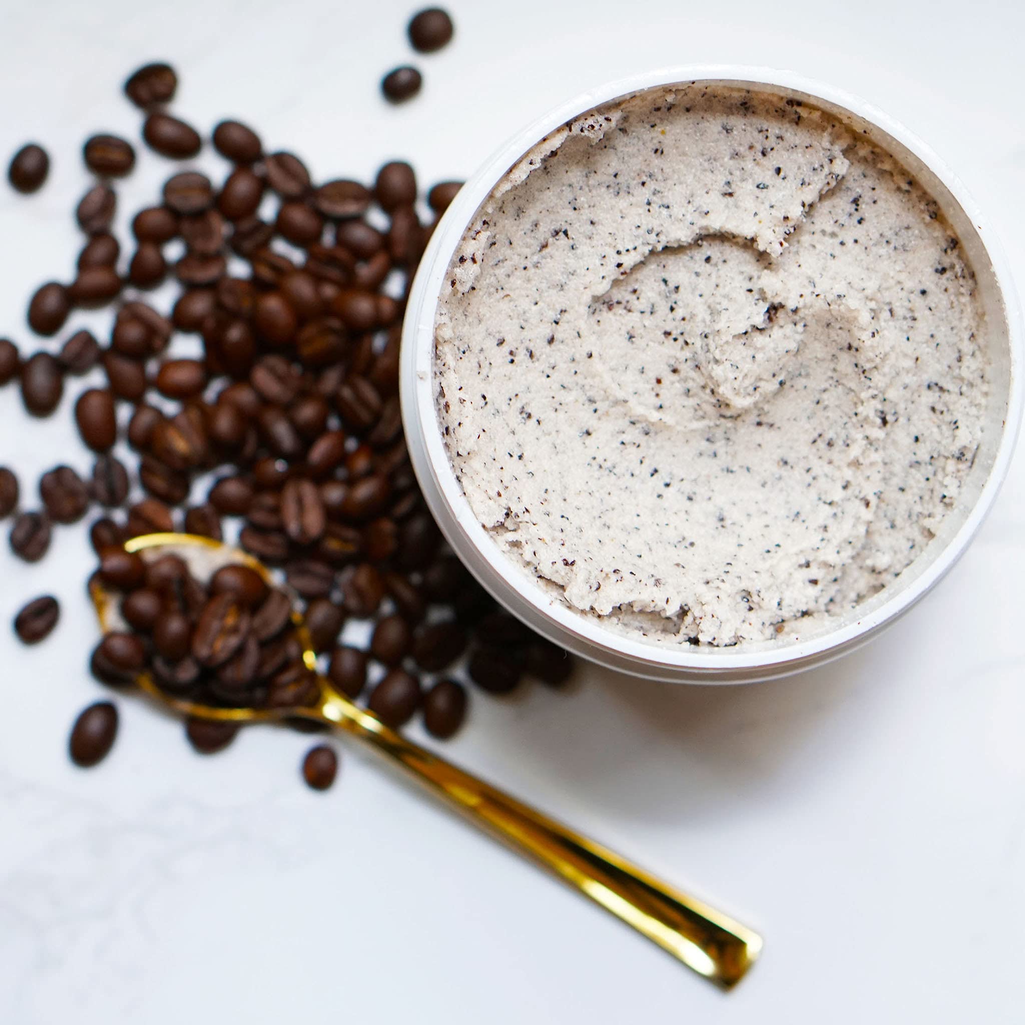 Lalicious Sugar Coffee Extraordinary Whipped Sugar Scrub - Cane Sugar Body & Foot Scrub, Exfoliating & Moisturizing Skin Care Wi