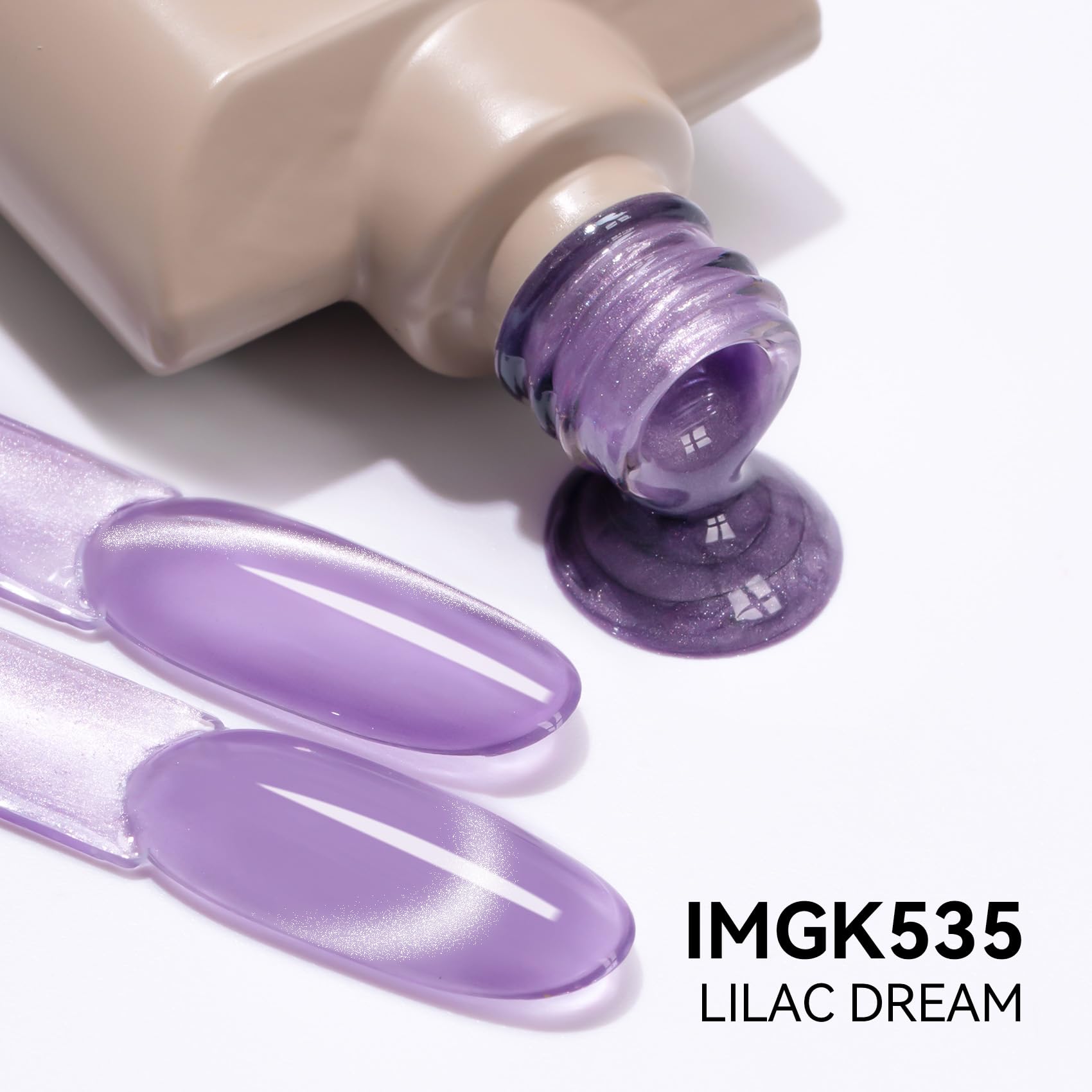 Maychao 15Ml Silk Light Purple Cat Eye Gel Nail Polish 1Pc Glassy Lilac Dream Cat Eye Gel Polish With Magnet Soak Off Holographi