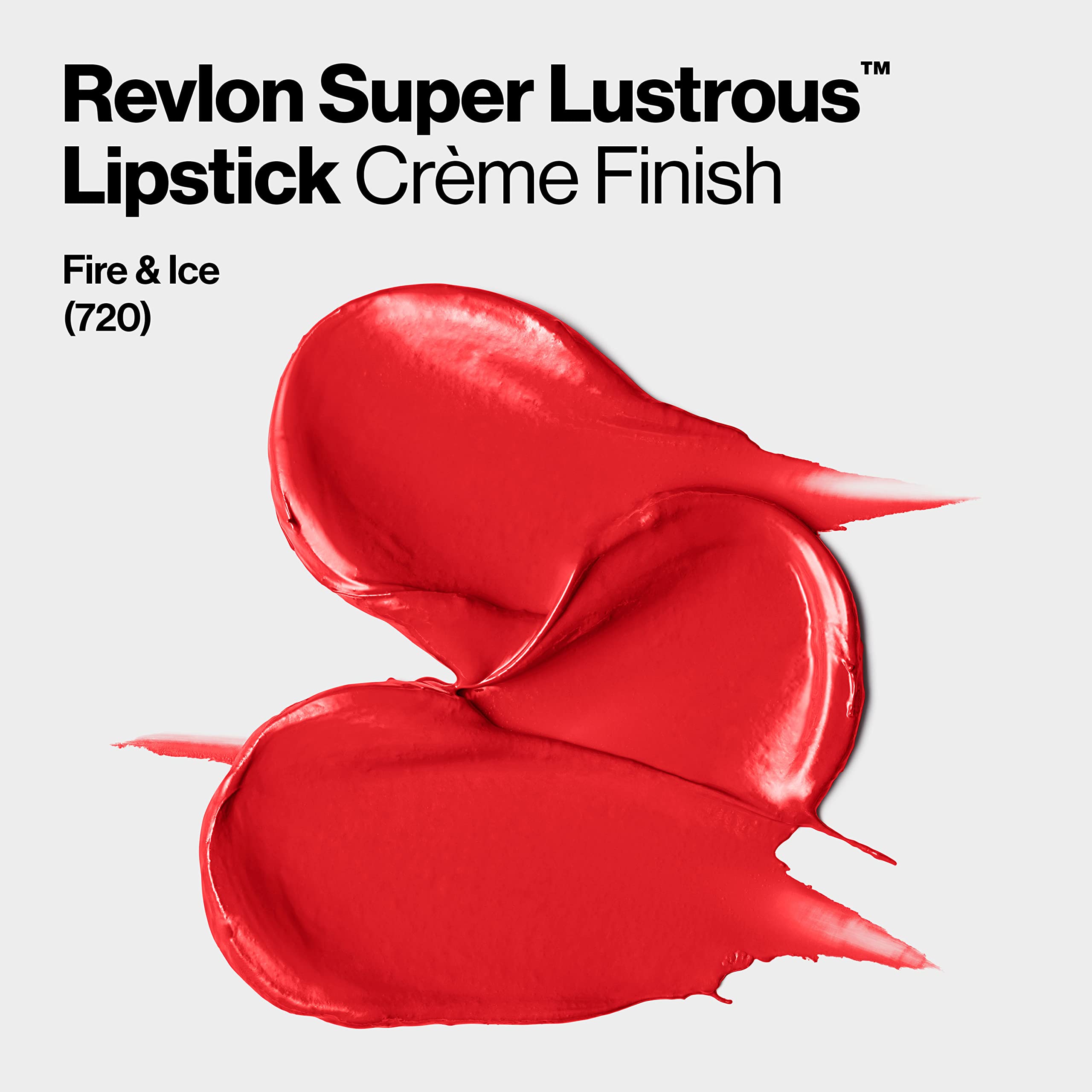 Revlon Super Lustrous The Luscious Mattes Lipstick, In Red, 024 Fire & Ice, 0.15 Oz