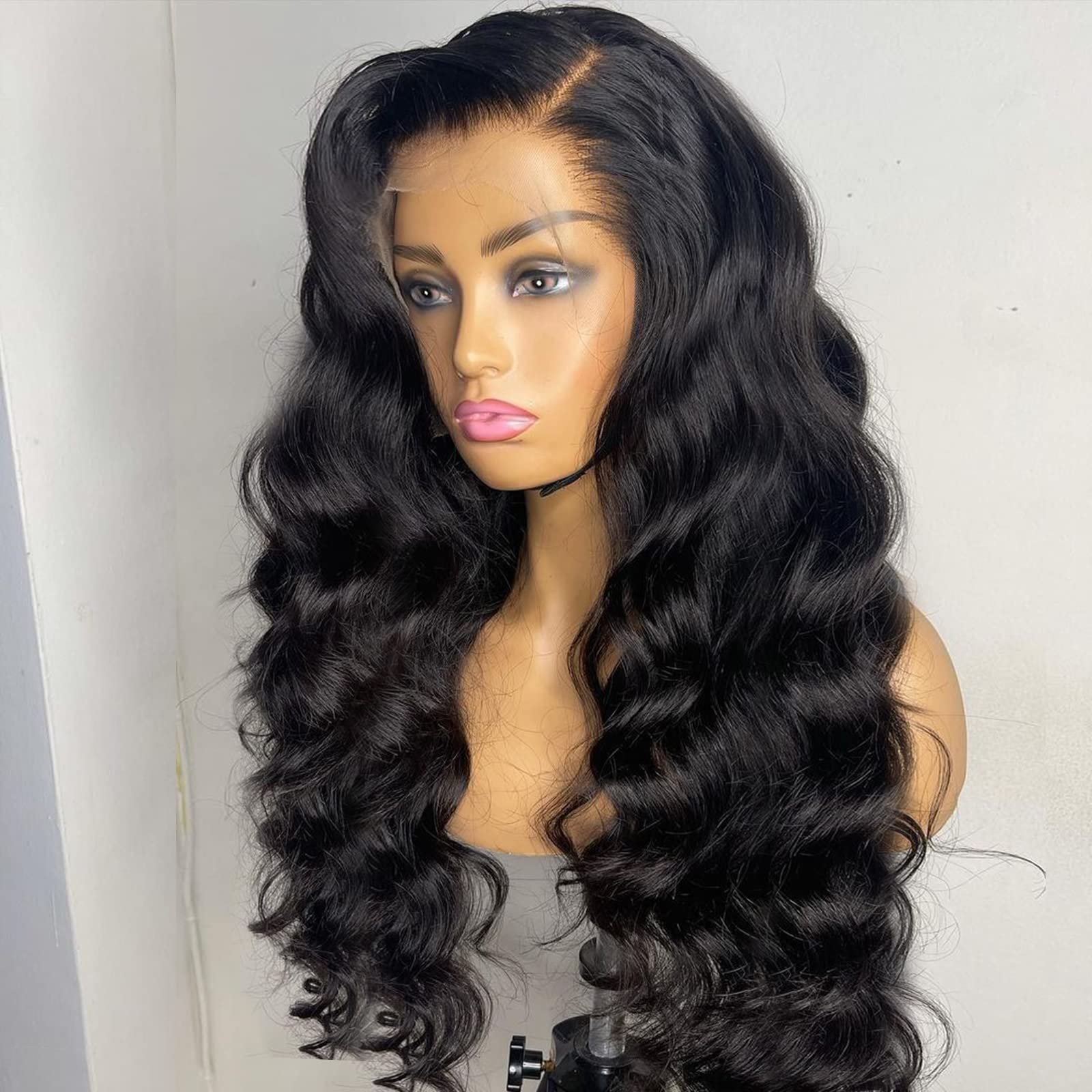 Beeos 250% Density Skinlike Real Hd Lace Wig, 13X6 Full Frontal 0.10Mm Ultra-Thin Hd Lace Body Wave Wigs Vivid Clean Pre Plucked