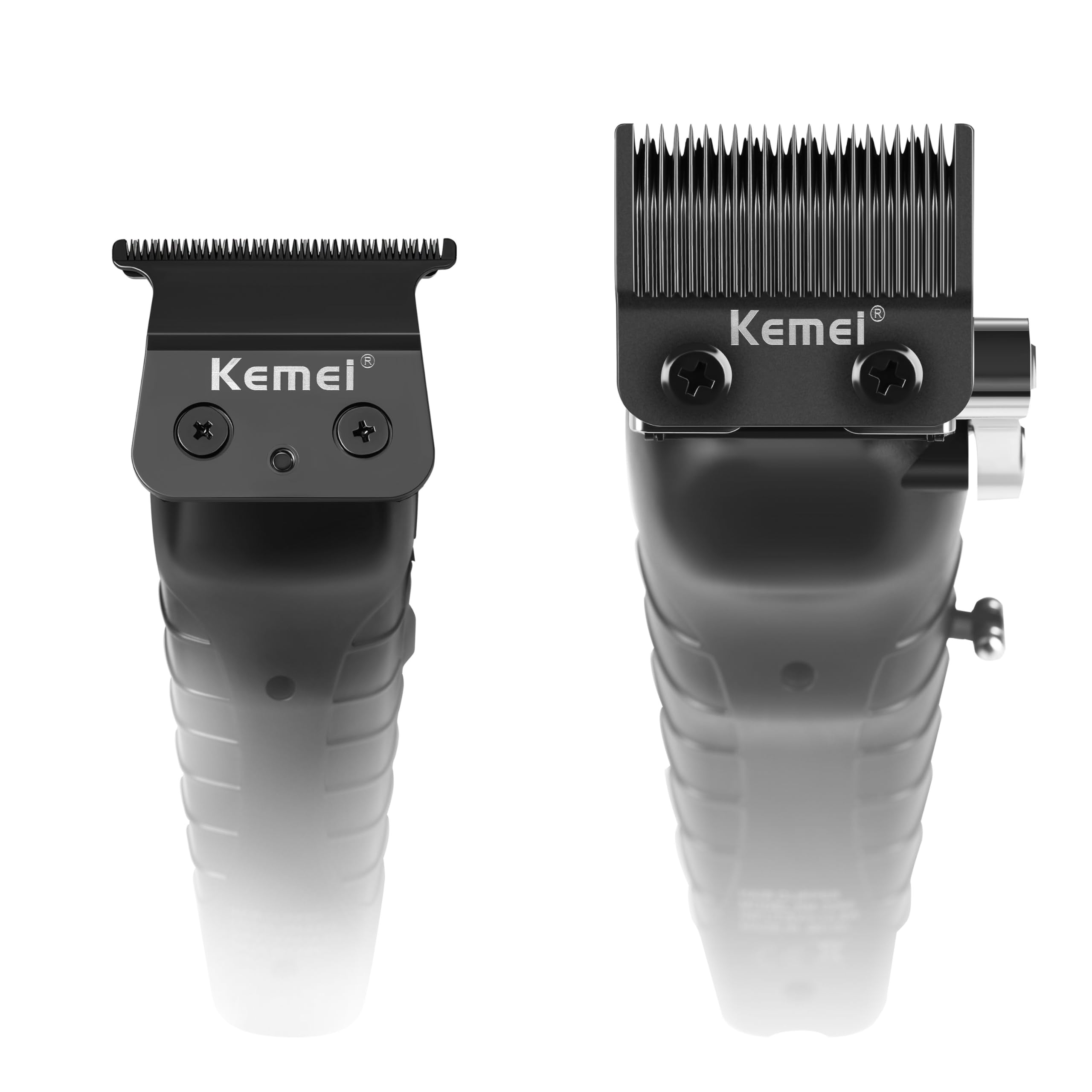 KEMEI Hair Clippers for Men, Professional Clippers and Trimmers Set, Cordless Zero Gap Trimmer for Men with LED Display, 11 Guid