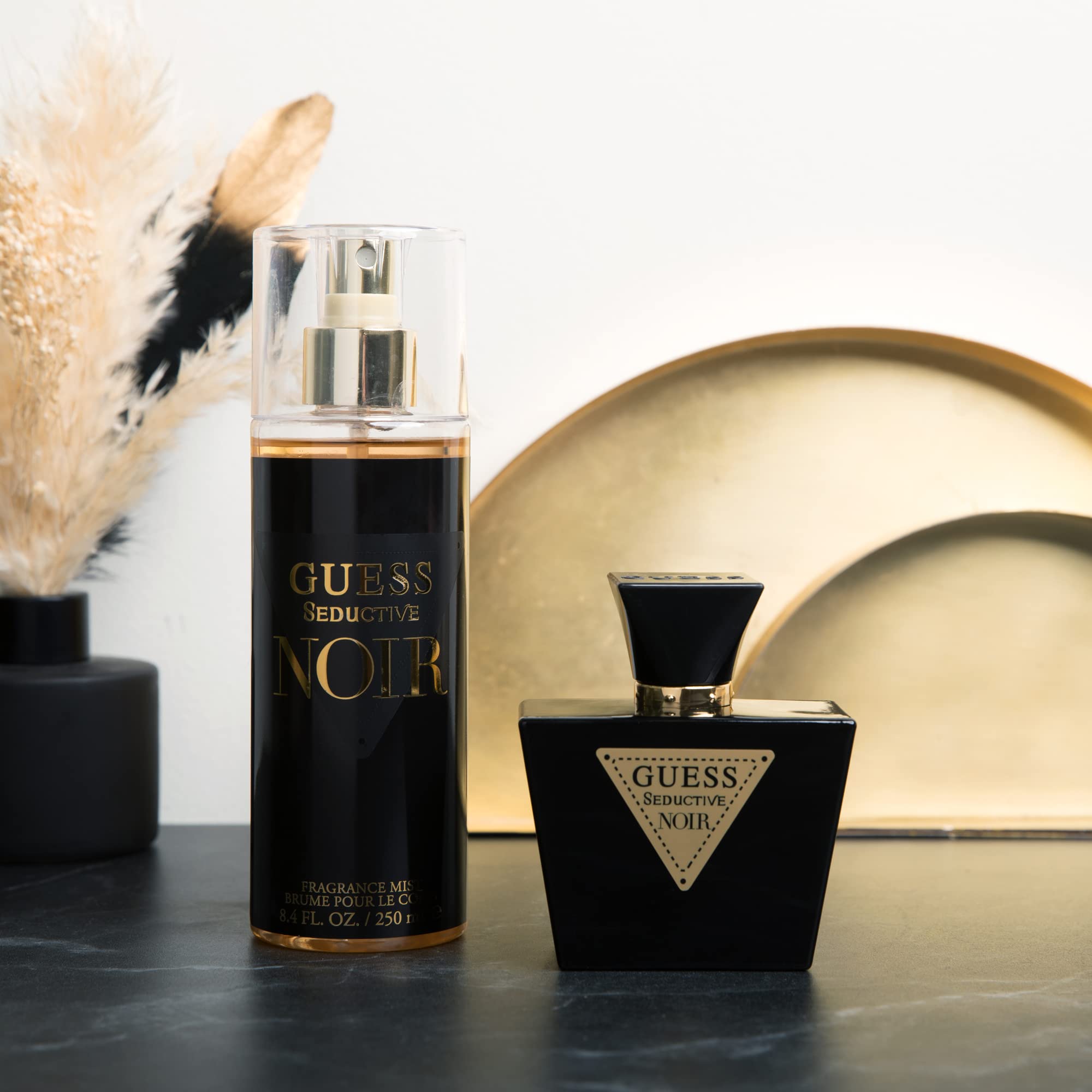 Guess Seductive Noir Fragrance Body Mist Spray For Women, 84 Fl Oz