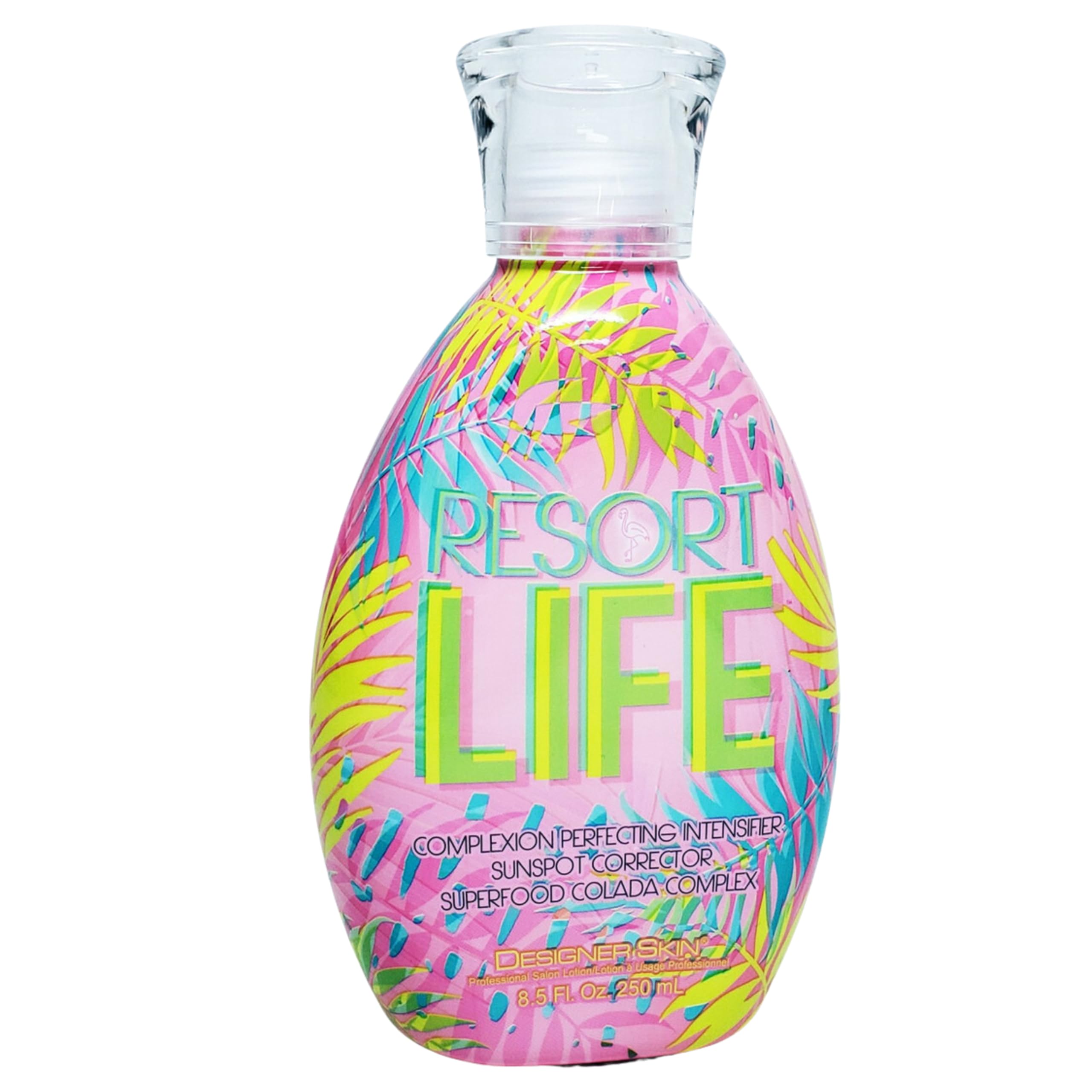 Australian Gold Designer Skin Resort Life Intensifier Tanning Bed Lotion, Complexion Perfecting with Sunspot Corrector 8.5 fluid