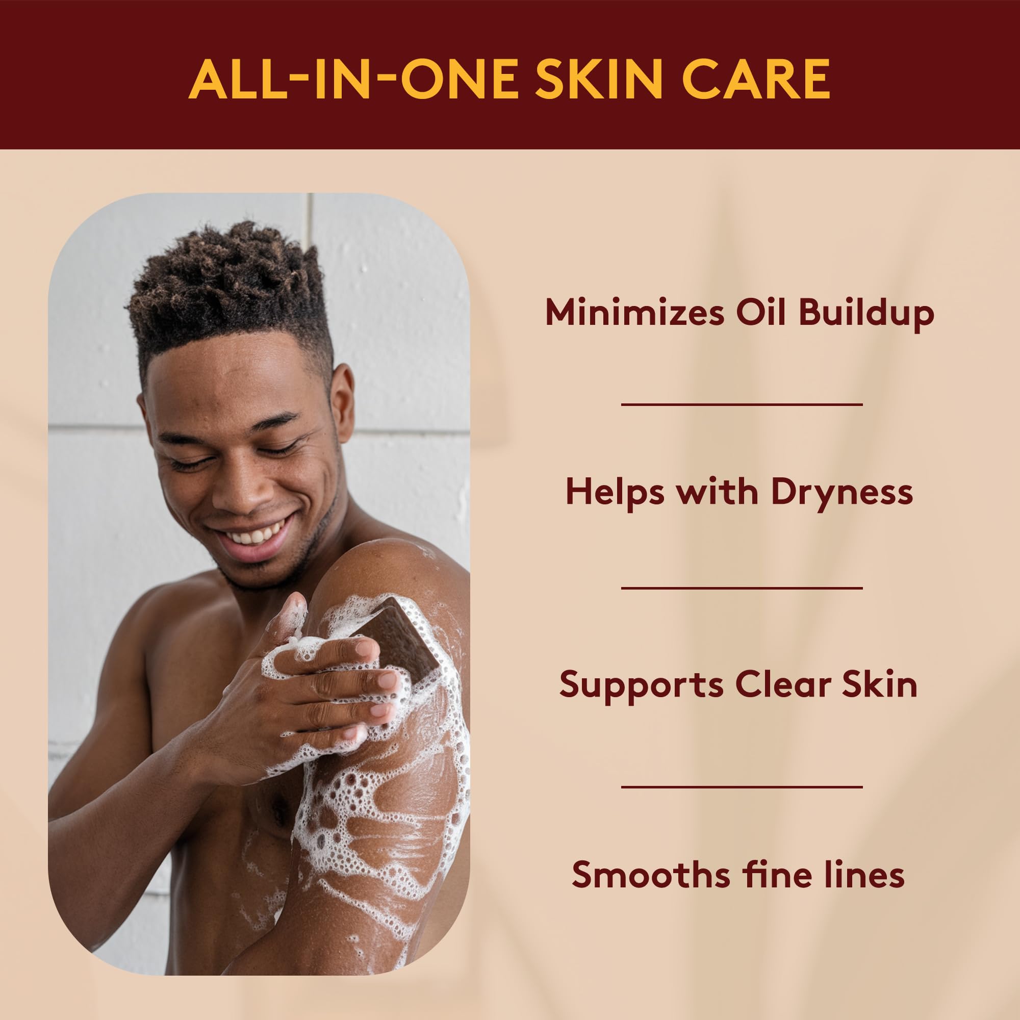 Okay African Black Original Soap 8.5Oz / 241Gr