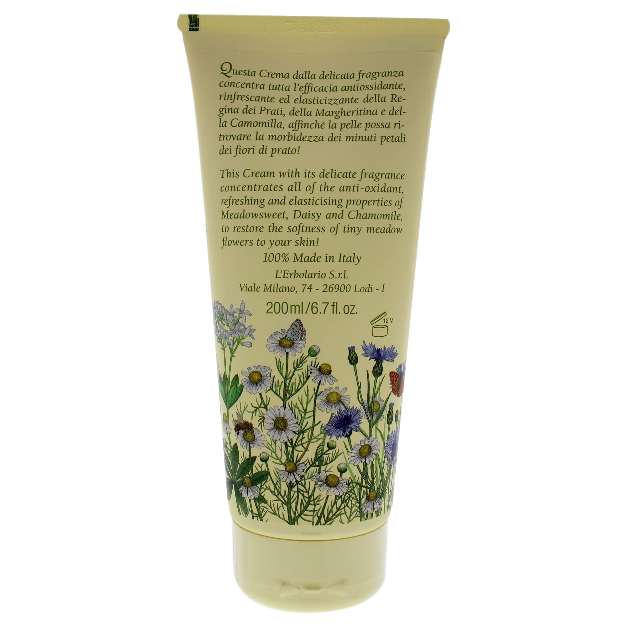 Lerbolario Regine Dei Prati Fluid Body Cream Body Cream Unisex 67 Oz