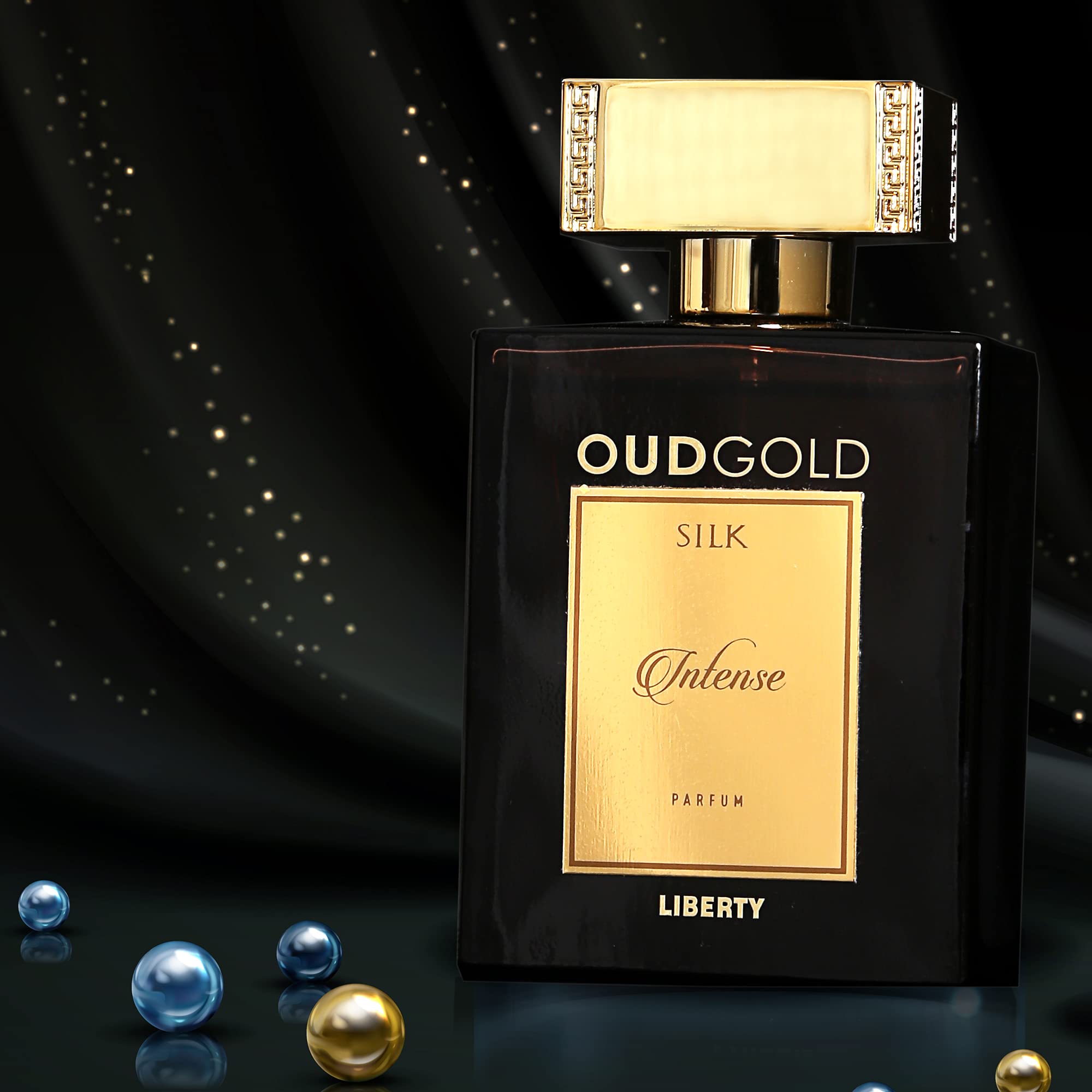 Liberty Luxury Oudgold Intense New Edition Parfum For Men And Women (100Ml/3.4Oz) Spray, Designed In France, Woody Notes, Long L