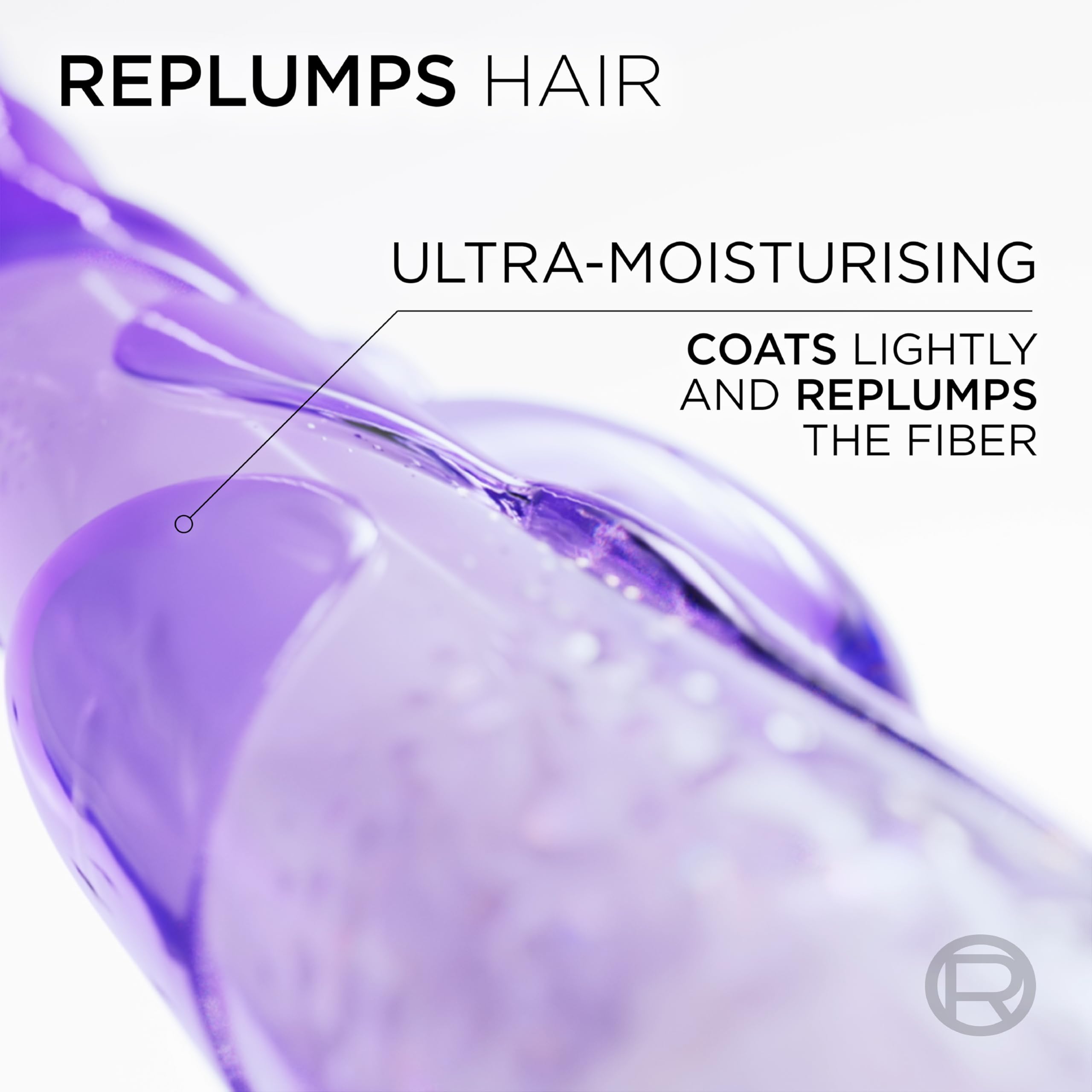 Loral Paris Elvive Hyaluron Plump Hydrating Shampoo For Dehydrated, Dry Hair Infused With Hyaluronic Acid Care Complex, Paraben-