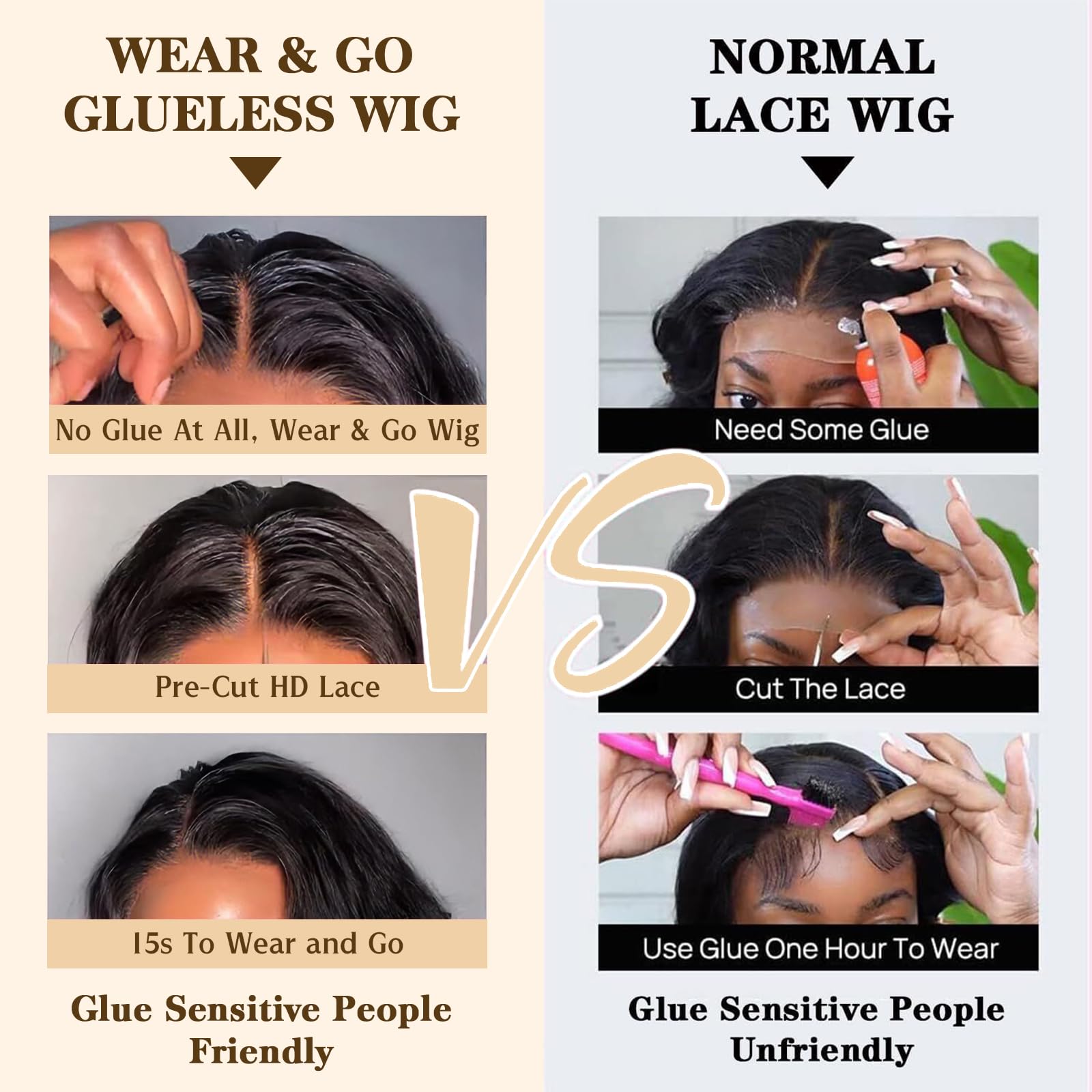 Recool Loose Body Bob Wig Highlight Ombre Short Body Wave Human Hair Wig For Black Women 5X6 Hd Glueless Lace Front Wigs Pre Plu