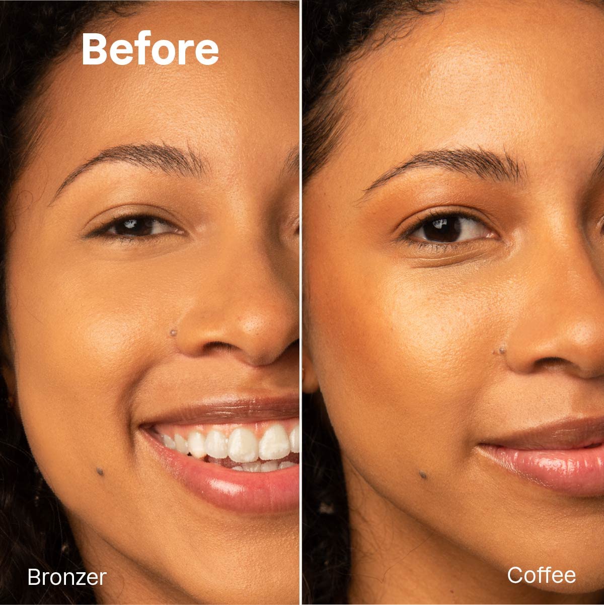 ATTITUDE Oceanly Lightweight Bronzer Stick, Titanium Dioxide-Free, EWG Verified, Plastic-Free, Vegan & Cruelty-free Makeup, Coff