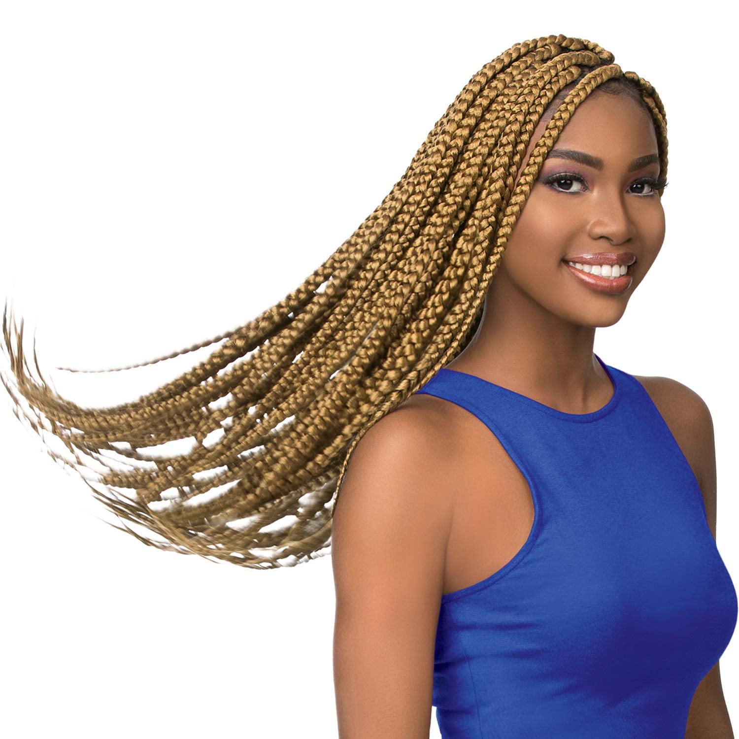 Sensationnel Ruwa Prestretched Braiding Hair - 3X 24 Inch Water Repellent Kanekalon Fast Dry Synthetic Braid In Hair Extensions