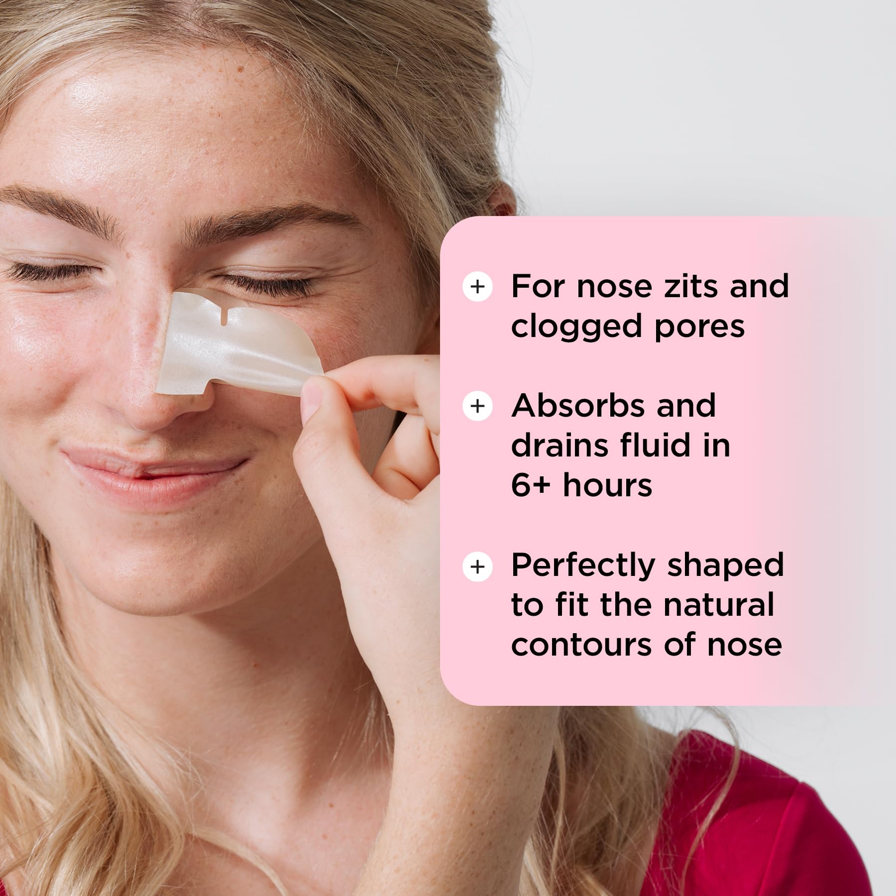 Zitsticka Hydrocolloid Nose Strips | 8 Pack Goo Getter Clarifying Pore & Blemish Strips For Nose | Minimize The Appearance Of Ac