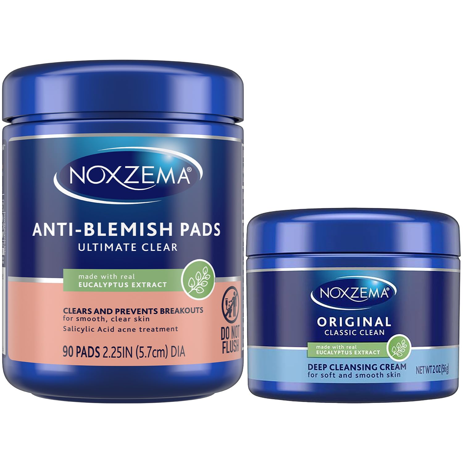 Noxzema TravelFriendly Face Cleanser + Ultimate Clear AntiBlemish Pads