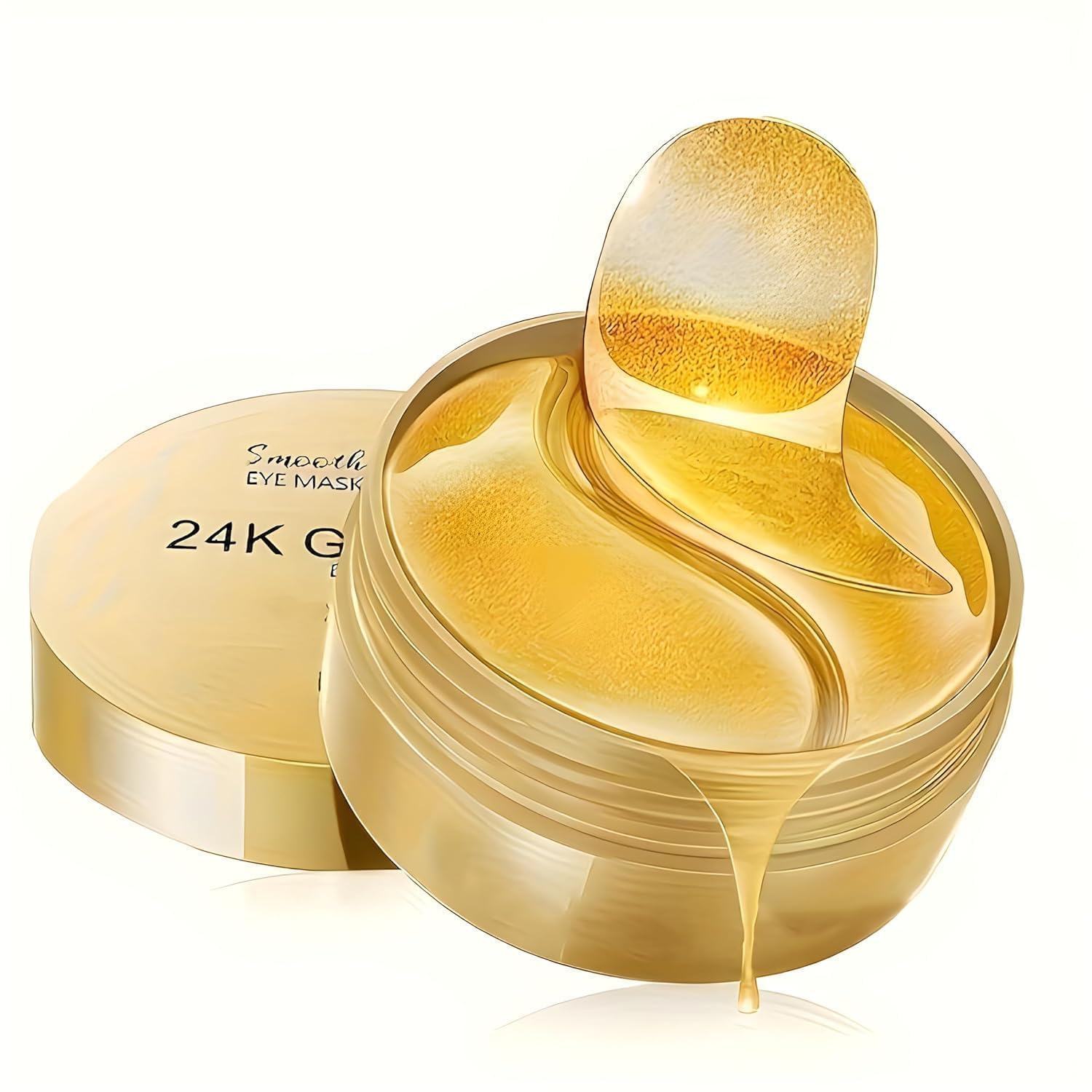 Durigo Shoppers Under Eye Patches  24K Gold Eye Mask Puffy Eyes & Dark Circles Treatments,Reduce Under Eye Bags And Smooth Wri