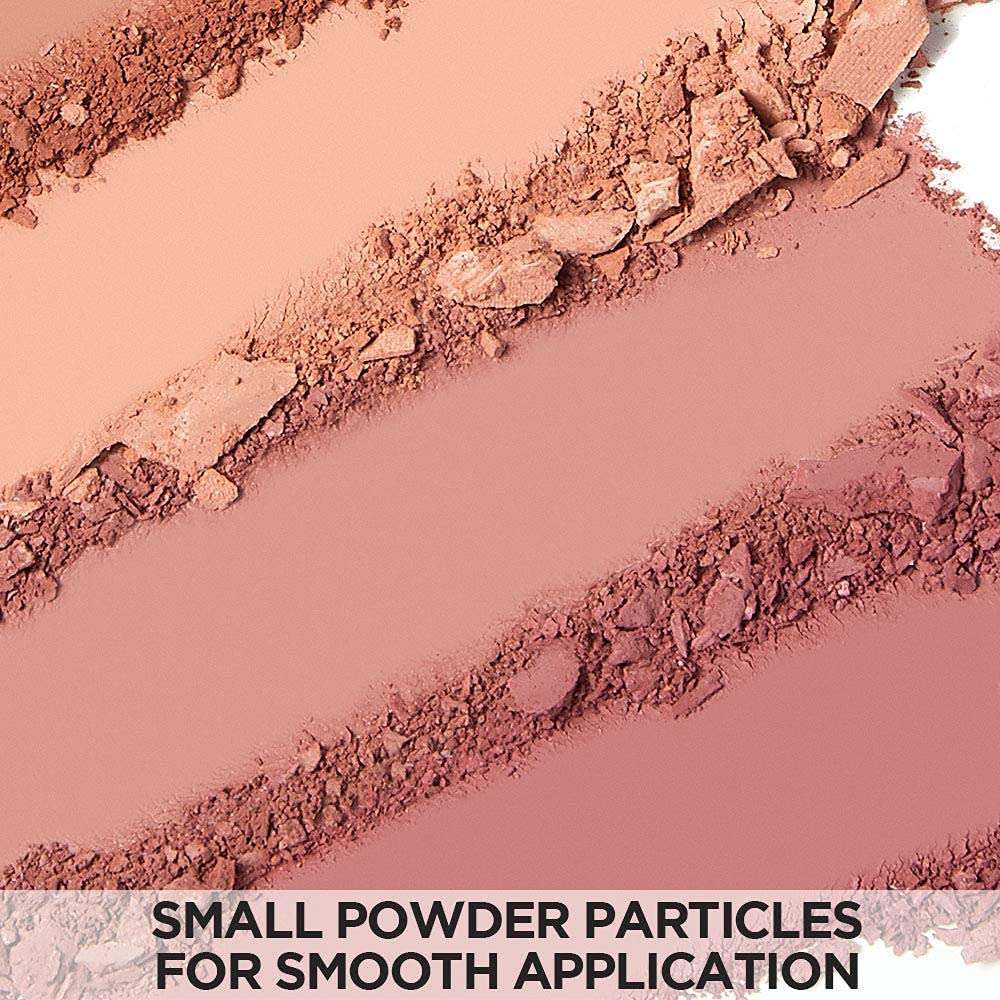 I'M Meme Palette - Afternoon Tea Blusher | Fruit Flavor For Cheek, Soft Pink, Peach, Lavender, 3 Shades Palette, Matte Powder Bl