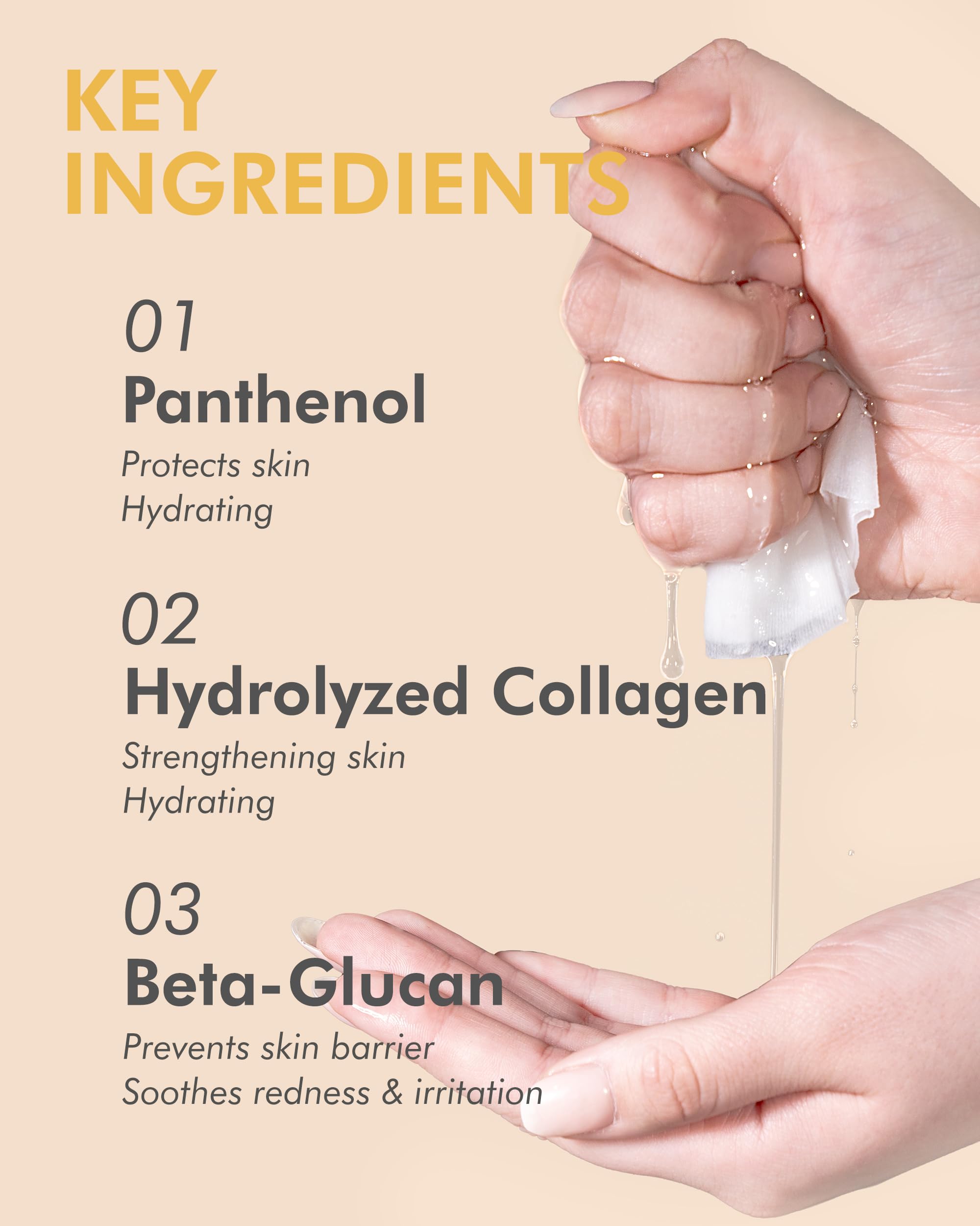 Dermal Royal Jelly Collagen Essence Korean Facial Mask Sheet Pack Of 10 - Intensive Moisture Therapy For Stress-Relief And Skin