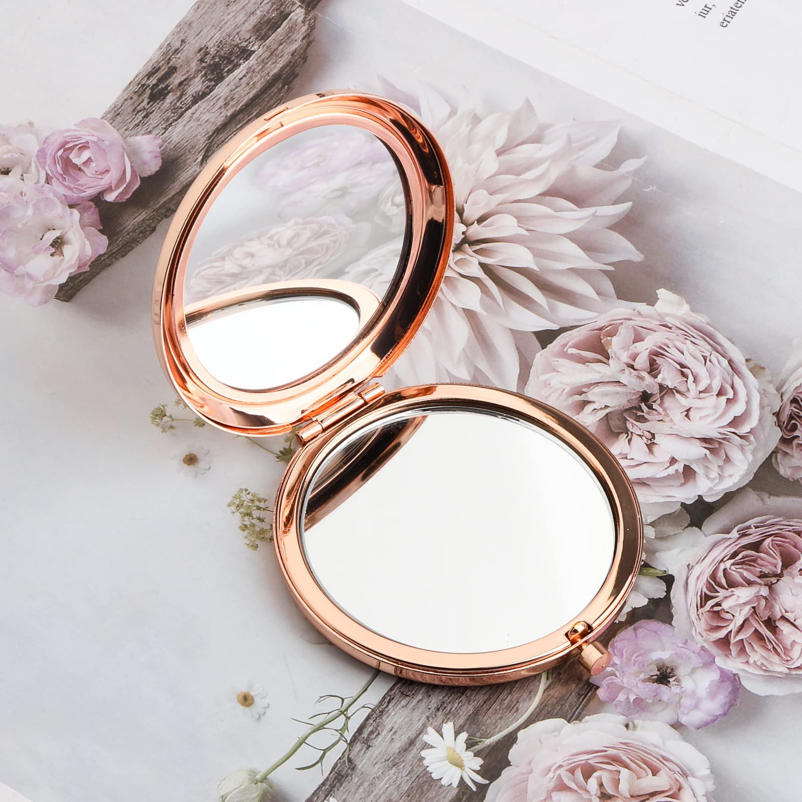 Myospark Frog Inspired Gift Princess Fans Gift Tiana Princess Compact Makeup Mirror Jewelry Frog Lover Gift Fandom Gift (P-Frog