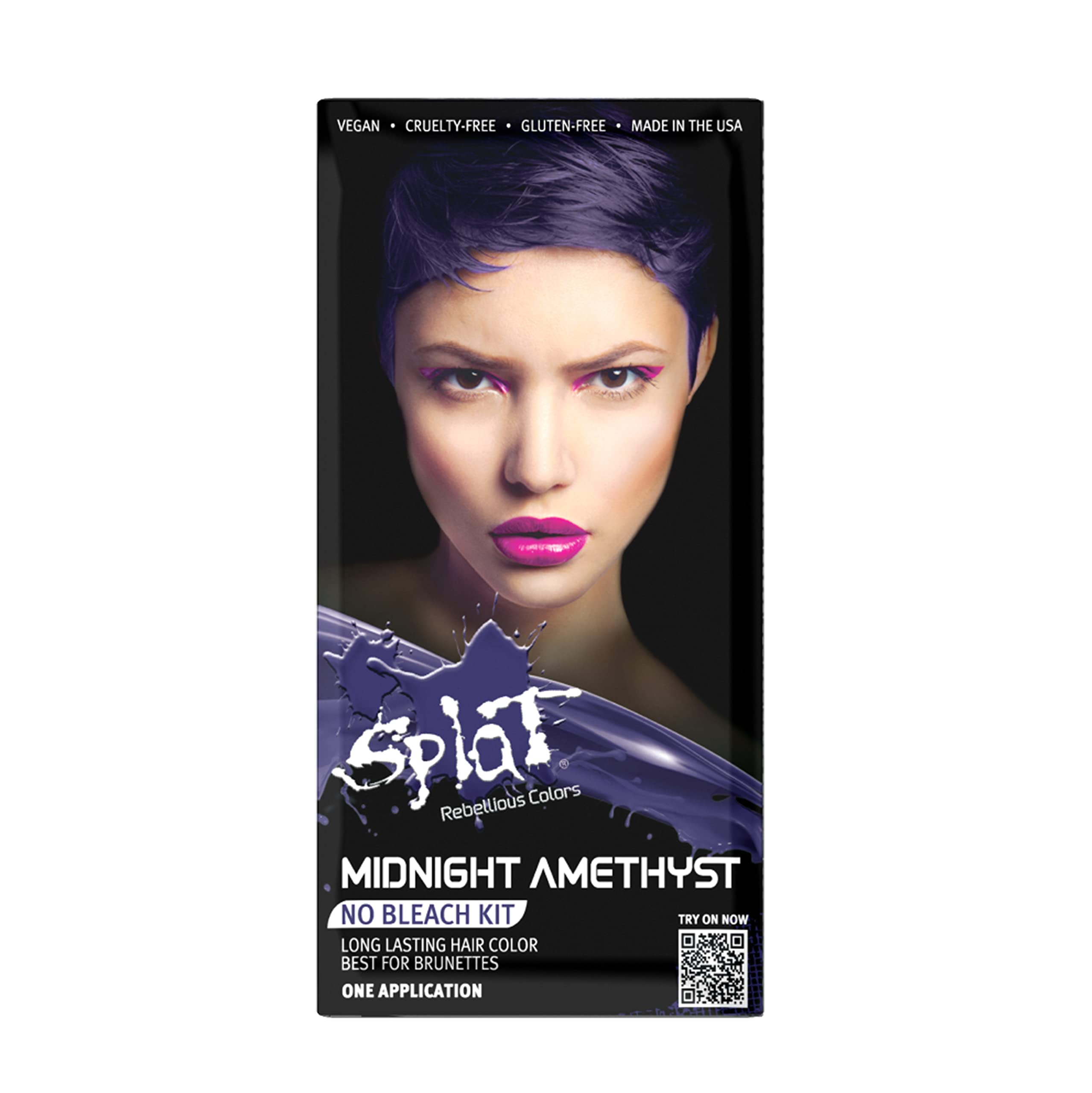 Splat Midnight Hair Color Amethyst 6.0 oz Amethyst