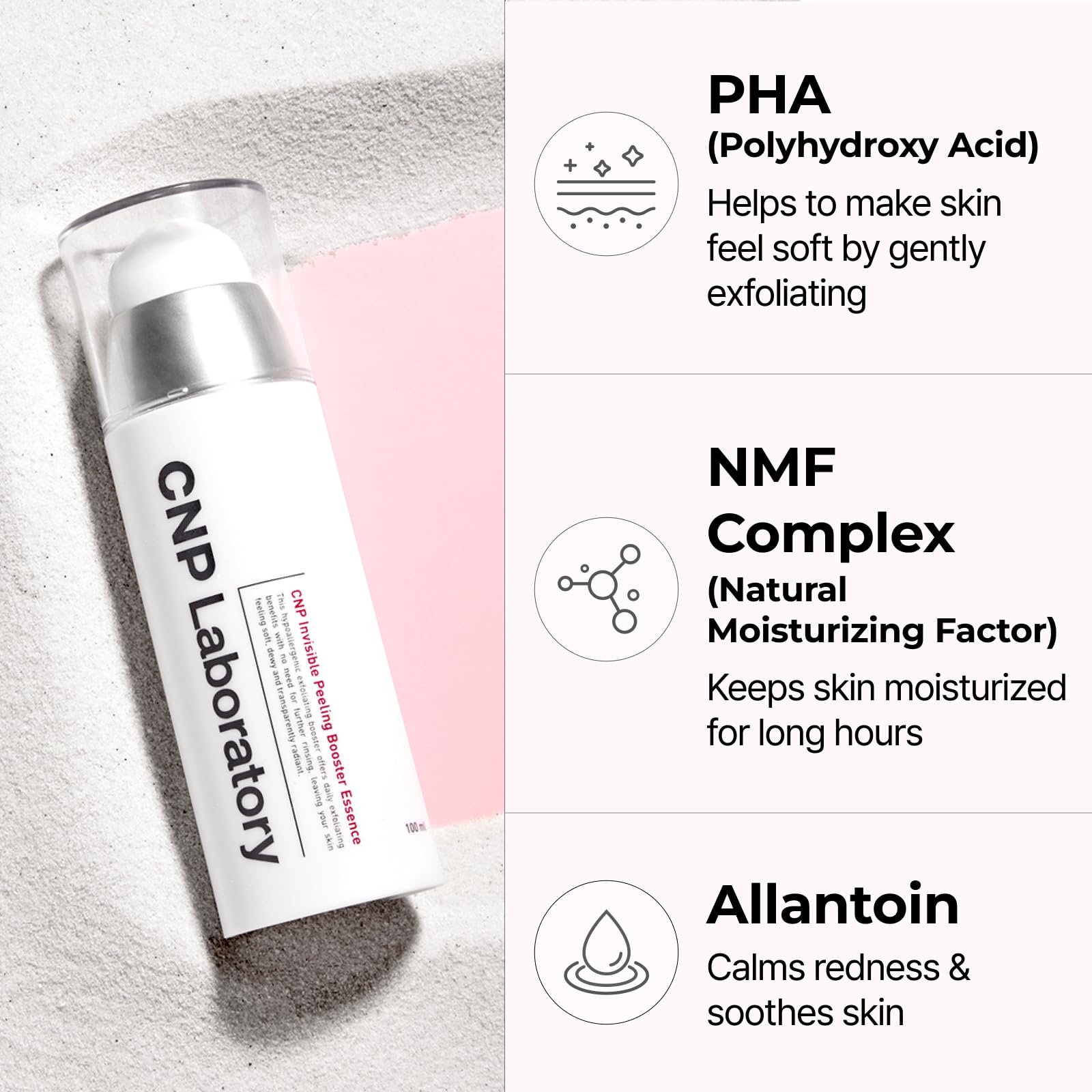 Cnp Facial Polish - Skin Toning Pha Daily Exfoliator, Low-Irritating, Dead Skin Remover For Face & Body, Reduce Redness, Clinica